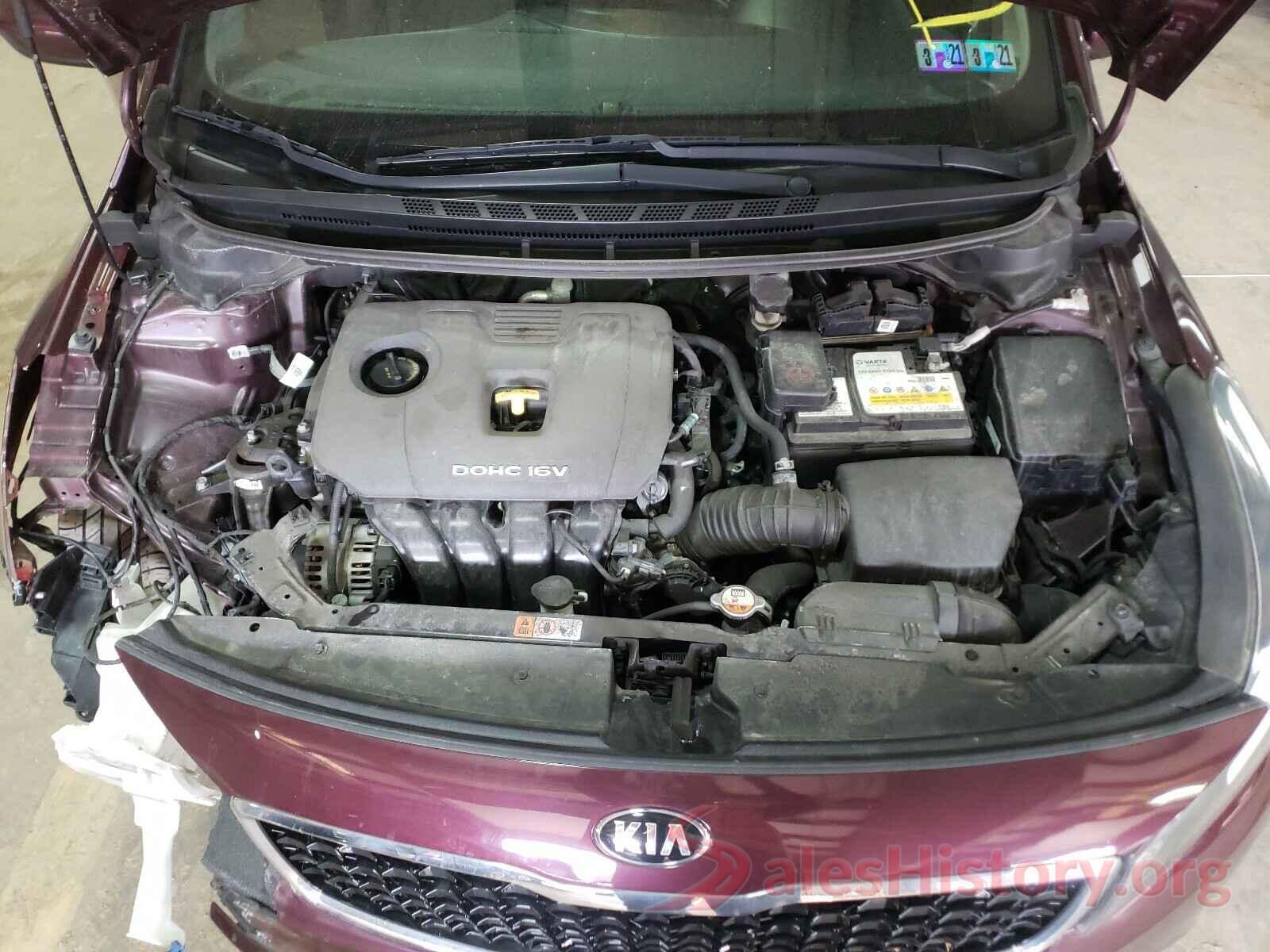 3KPFK4A70JE183092 2018 KIA FORTE