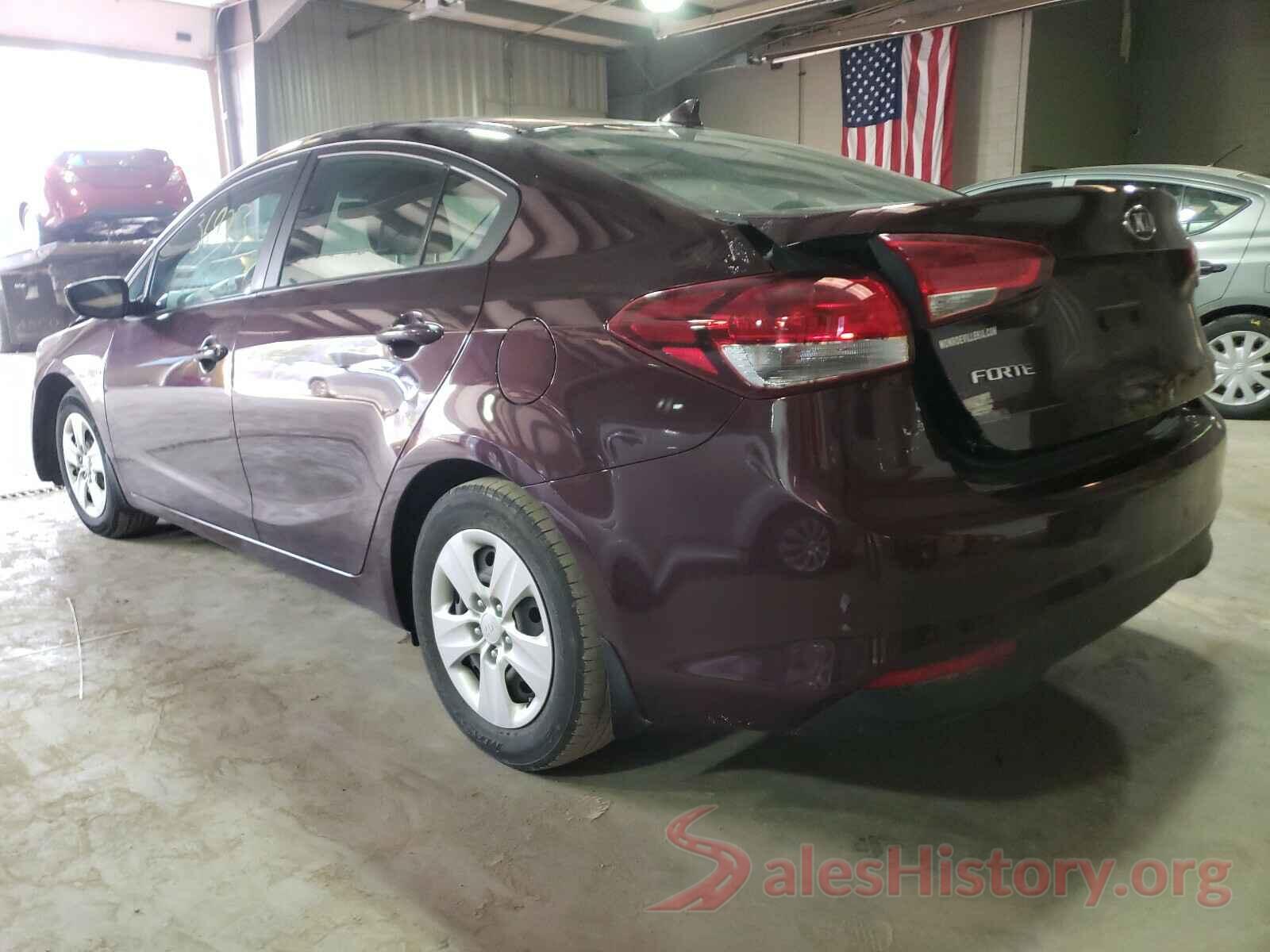 3KPFK4A70JE183092 2018 KIA FORTE