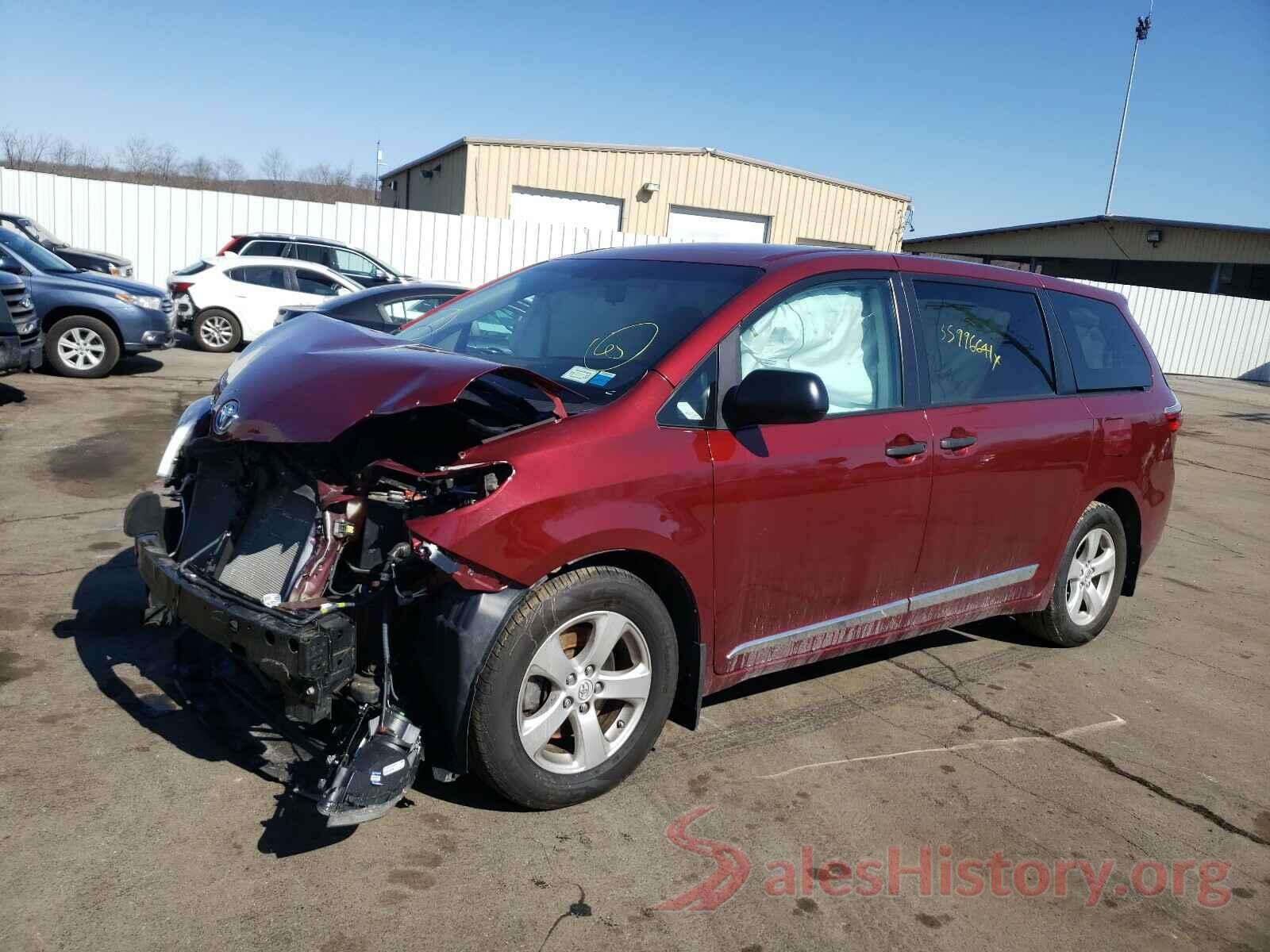 5TDZZ3DC5HS840917 2017 TOYOTA SIENNA