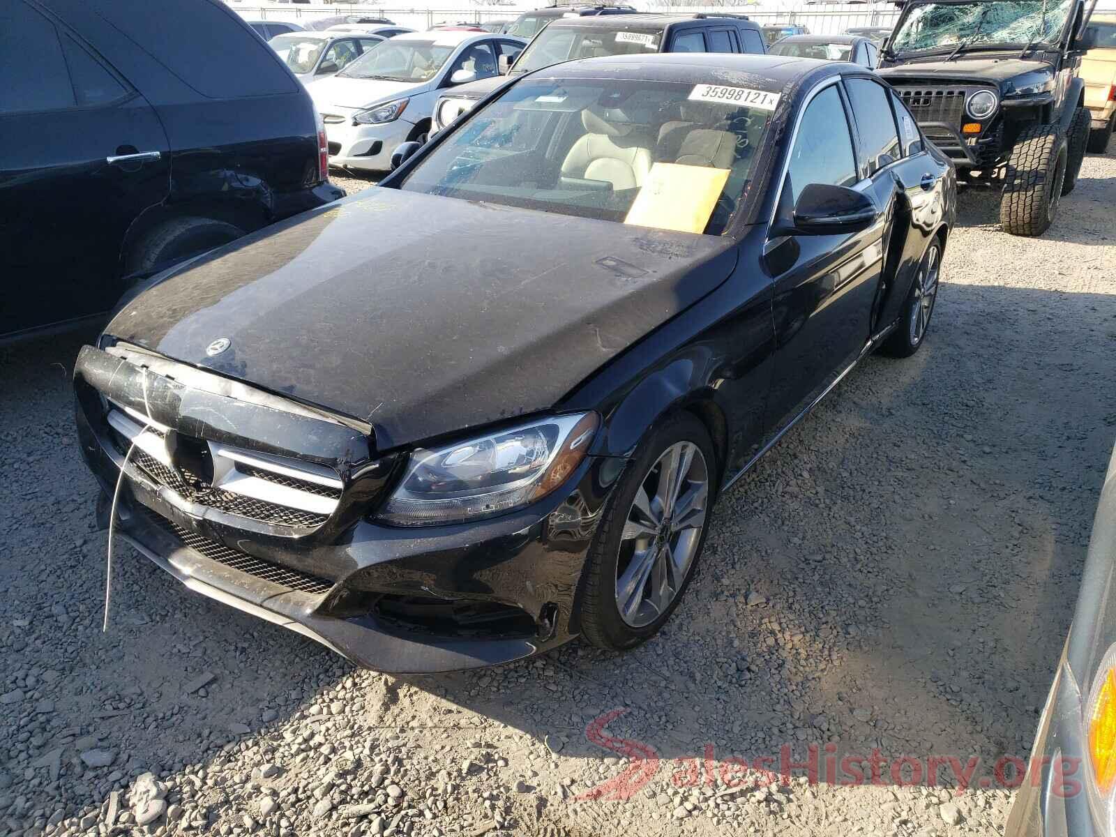 55SWF4JB2JU241107 2018 MERCEDES-BENZ C CLASS