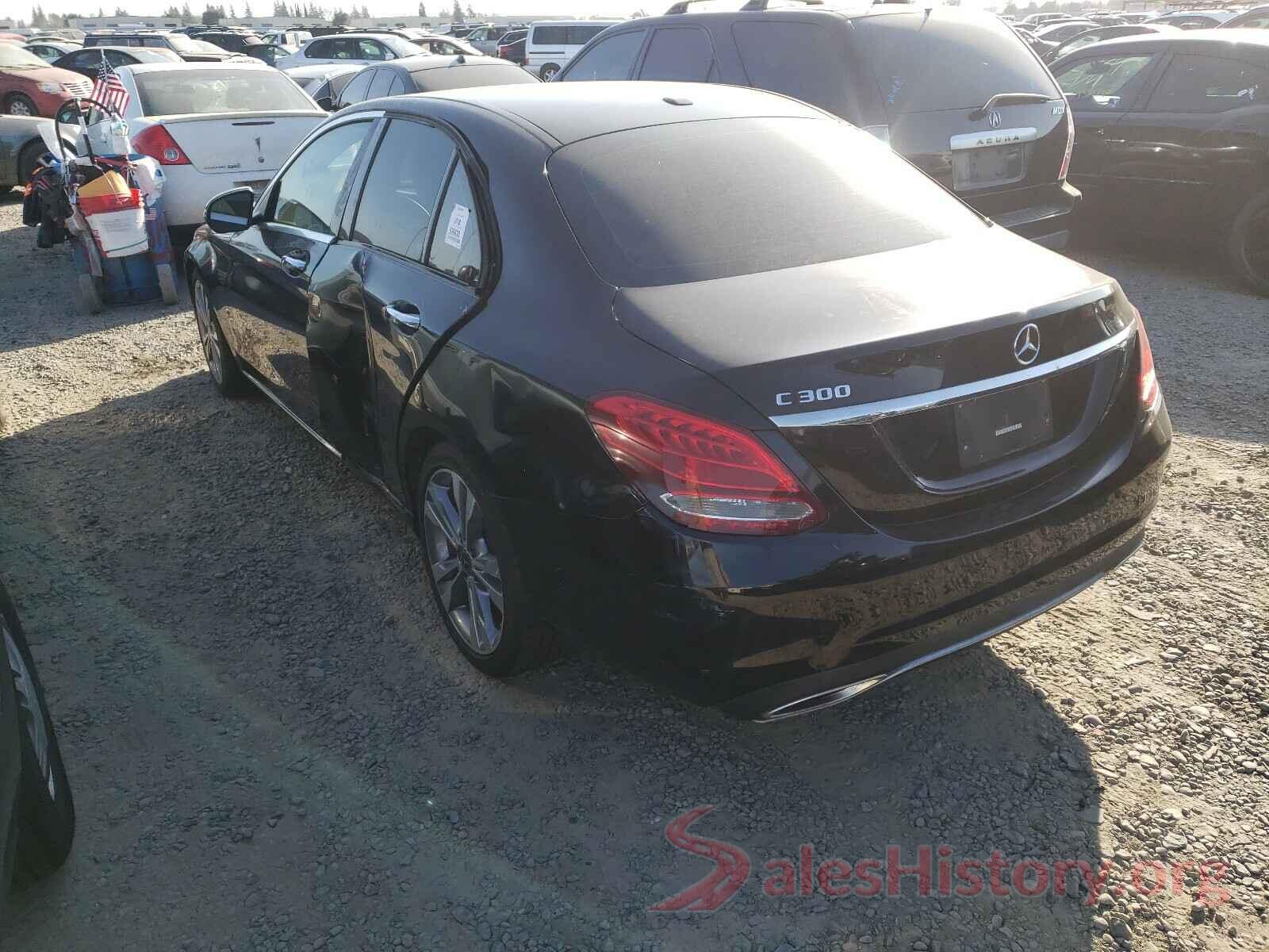 55SWF4JB2JU241107 2018 MERCEDES-BENZ C CLASS