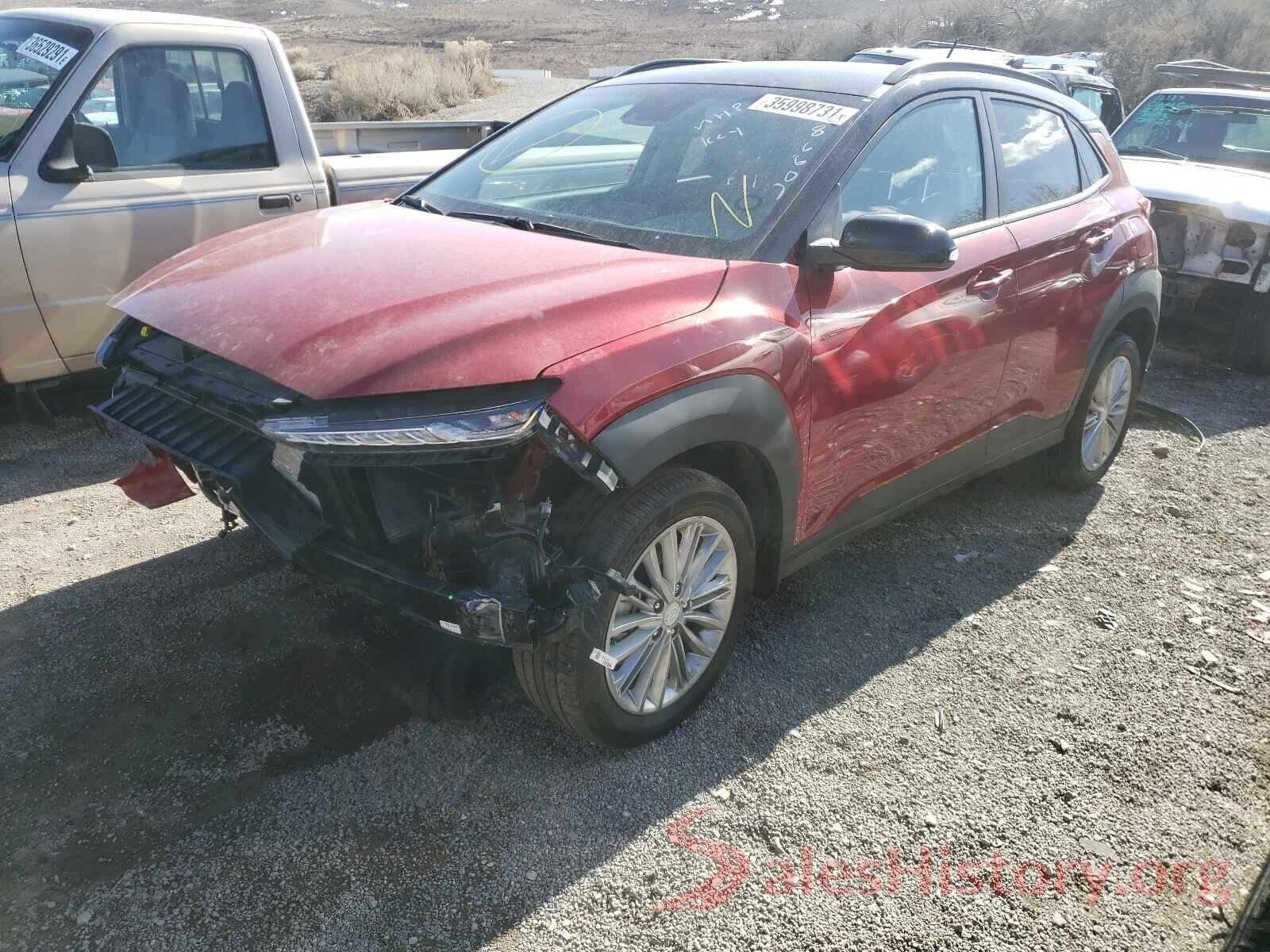 KM8K2CAAXKU386607 2019 HYUNDAI KONA