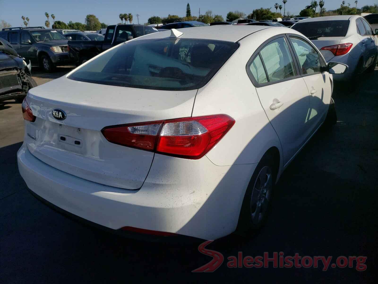 KNAFK4A64G5618916 2016 KIA FORTE