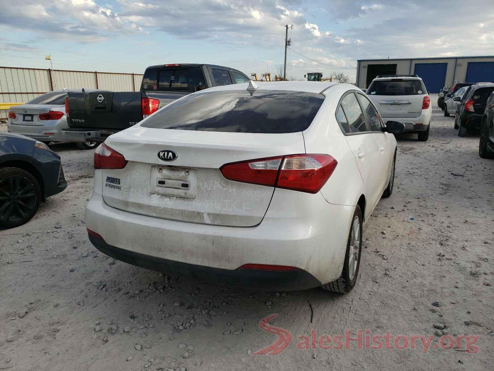 KNAFX4A60G5484150 2016 KIA FORTE