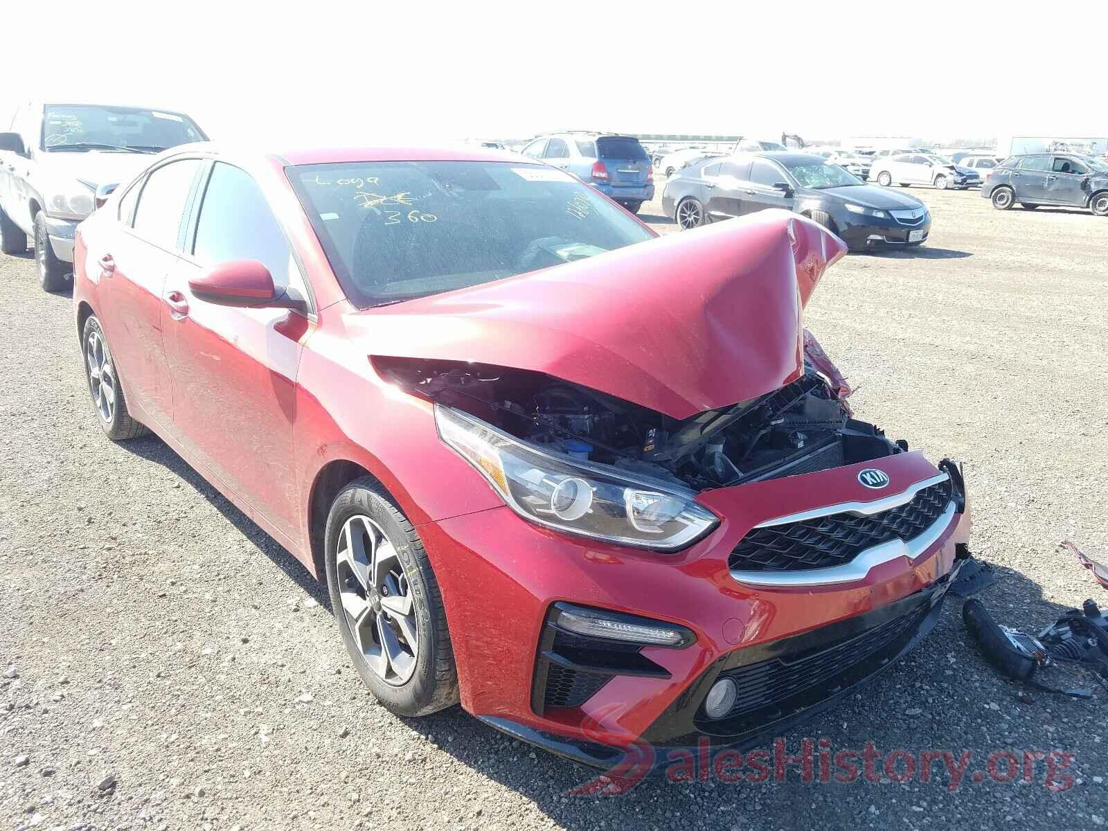 3KPF24AD3KE126070 2019 KIA FORTE