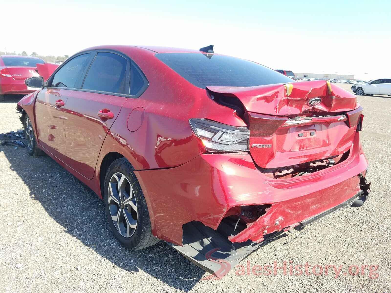 3KPF24AD3KE126070 2019 KIA FORTE