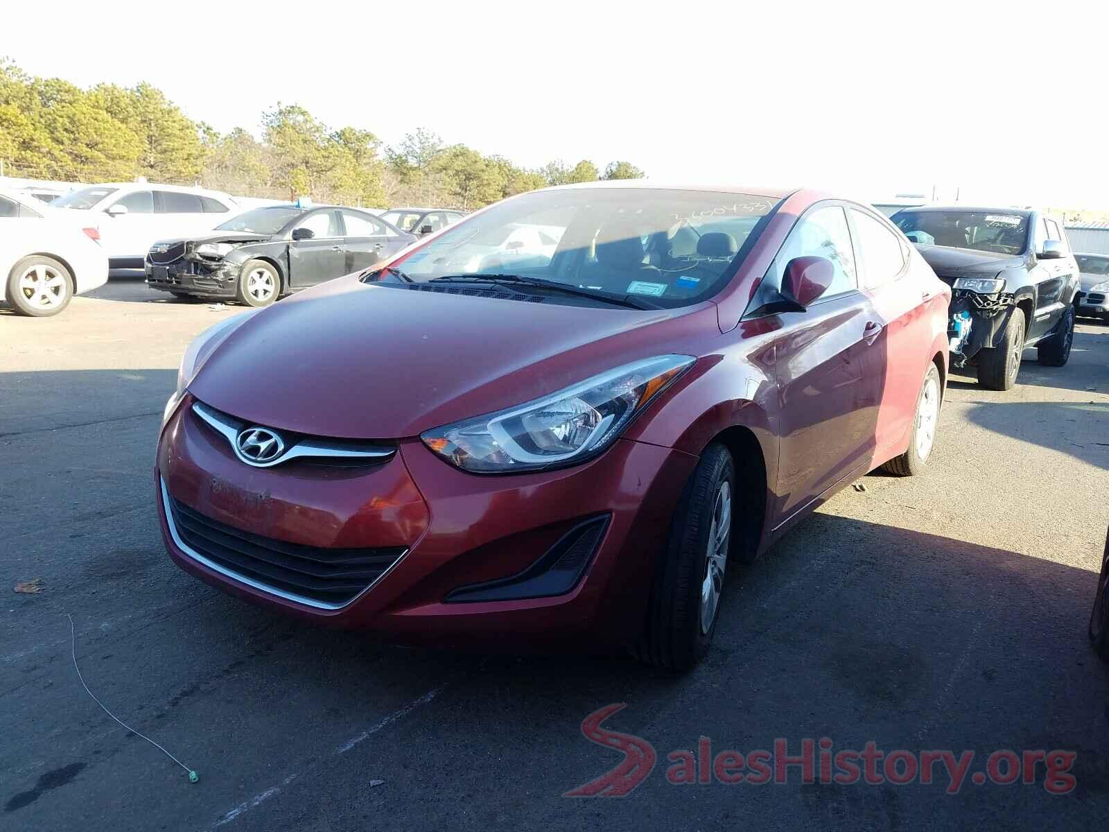 5NPDH4AE6GH737759 2016 HYUNDAI ELANTRA