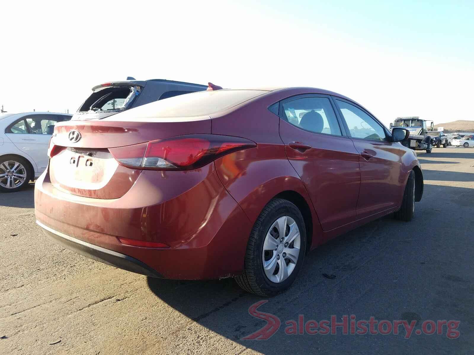 5NPDH4AE6GH737759 2016 HYUNDAI ELANTRA