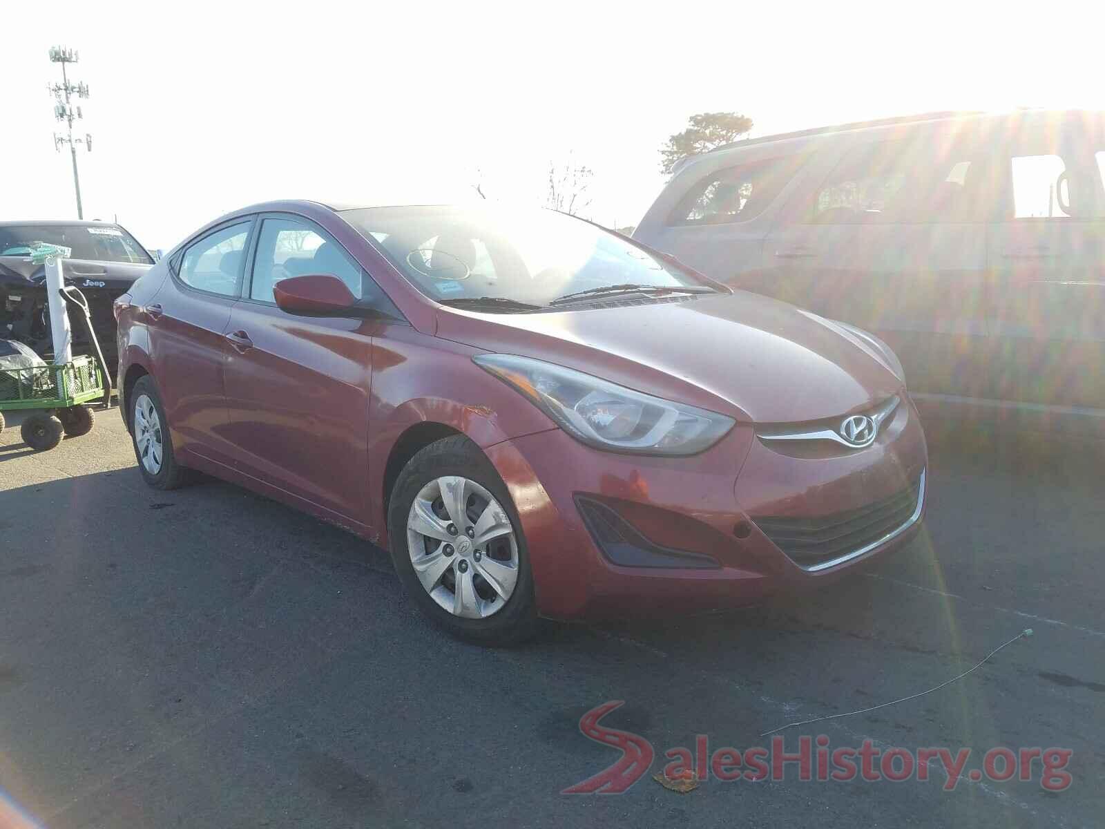 5NPDH4AE6GH737759 2016 HYUNDAI ELANTRA