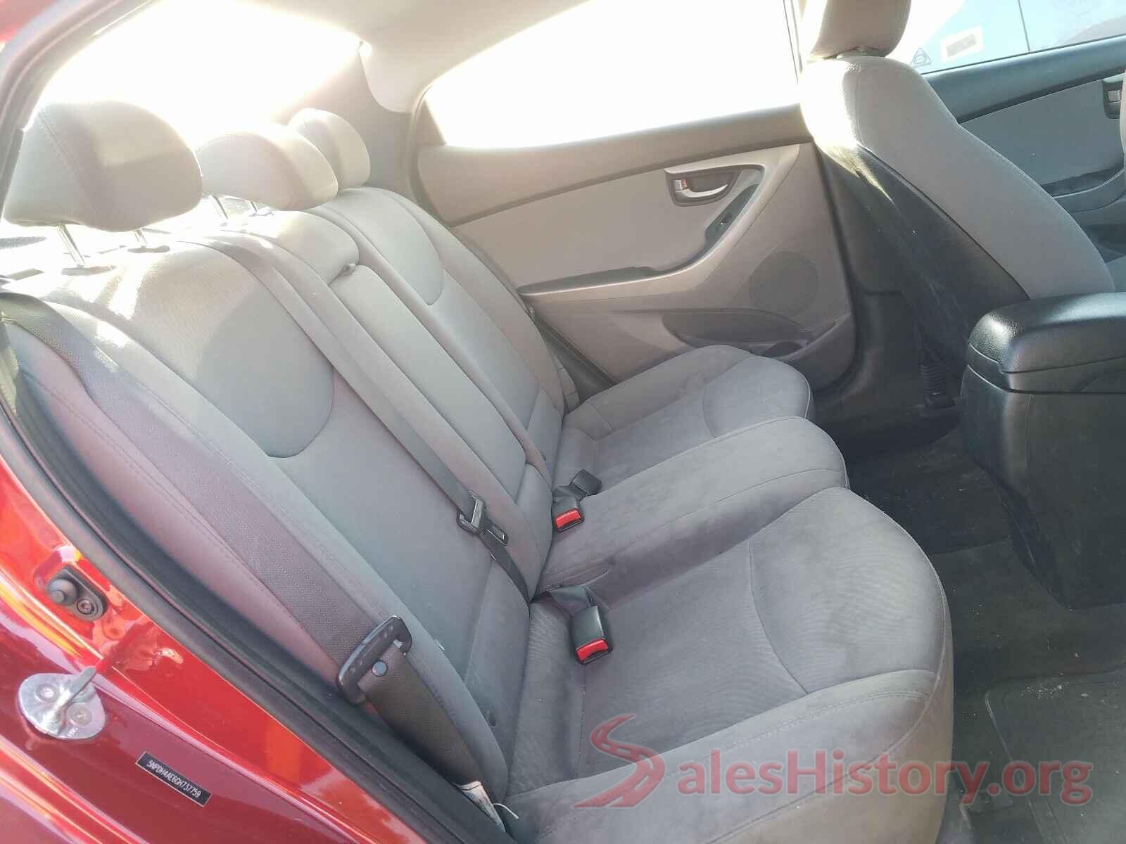 5NPDH4AE6GH737759 2016 HYUNDAI ELANTRA