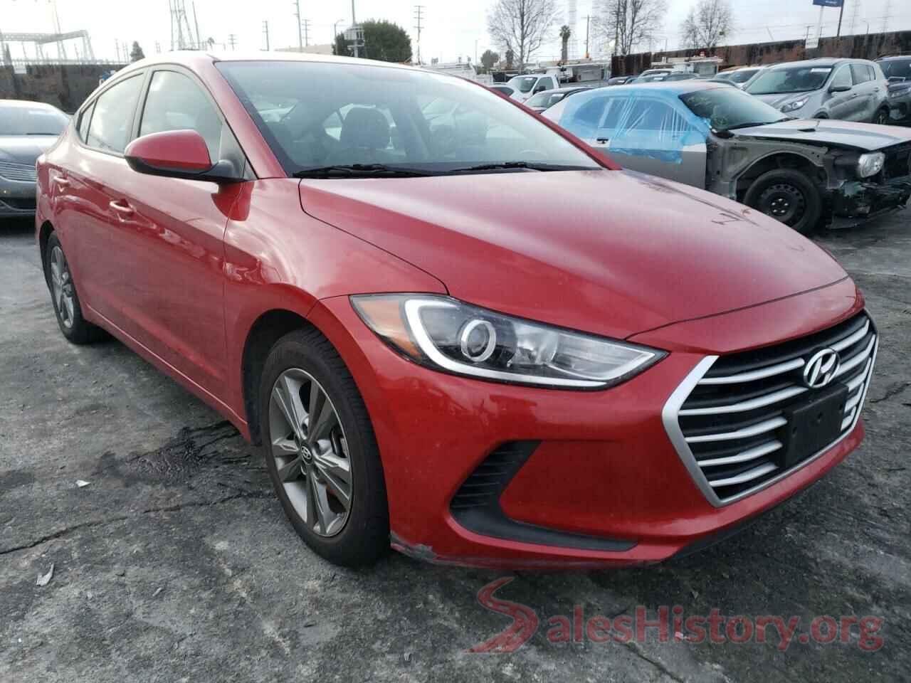 5NPD84LF4JH335929 2018 HYUNDAI ELANTRA