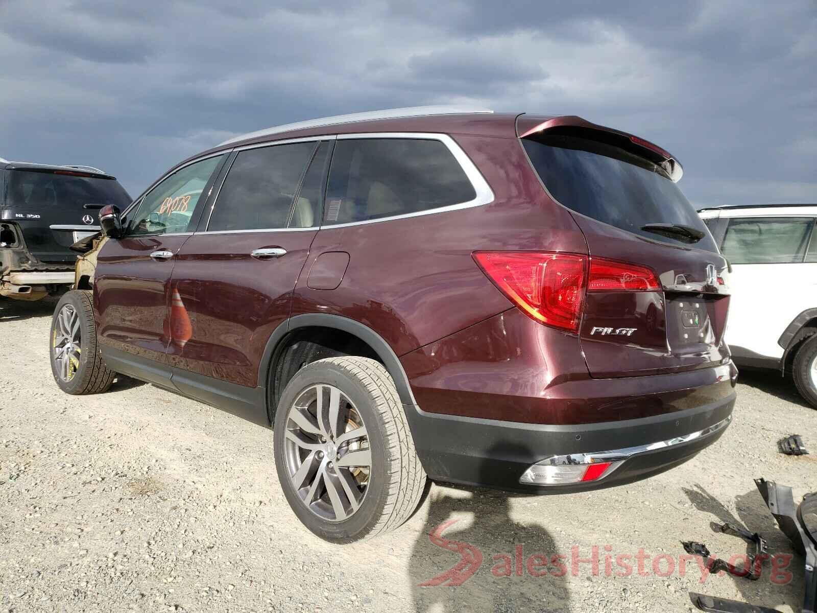 5FNYF6H08GB128409 2016 HONDA PILOT