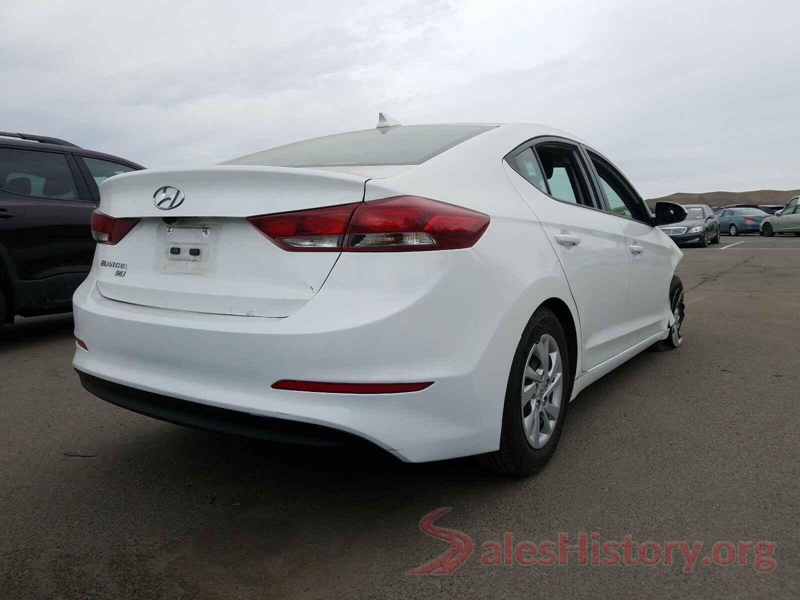 5NPD74LF5JH371101 2018 HYUNDAI ELANTRA