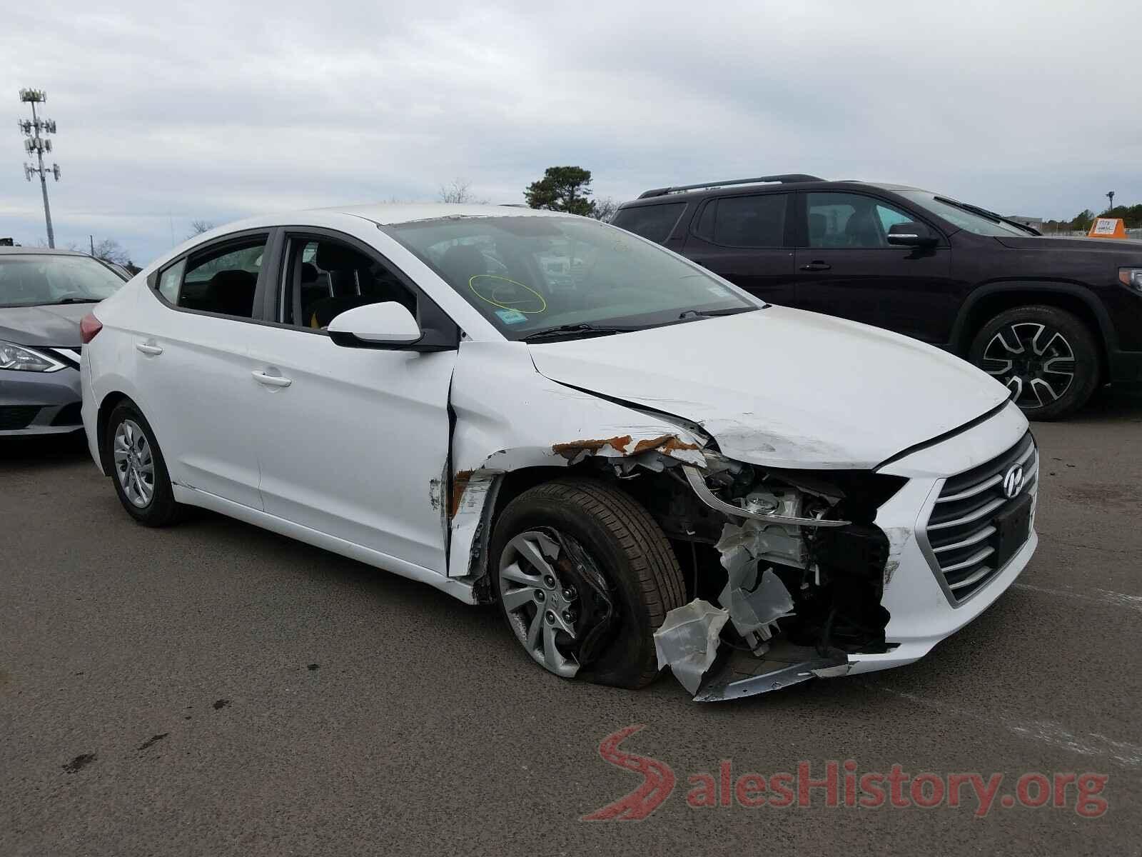 5NPD74LF5JH371101 2018 HYUNDAI ELANTRA