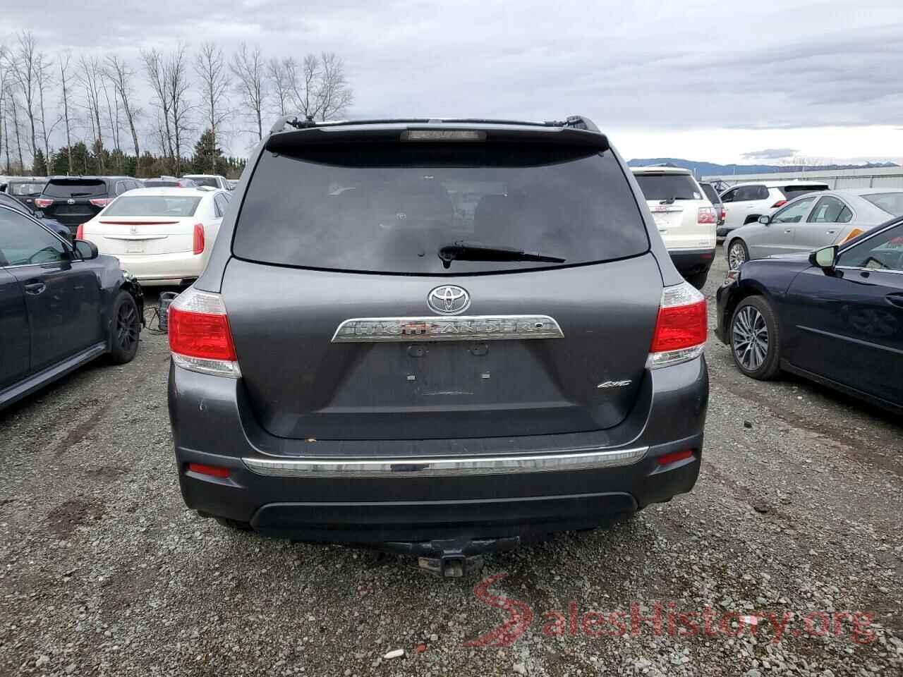 5TDDK3EH4DS242529 2013 TOYOTA HIGHLANDER