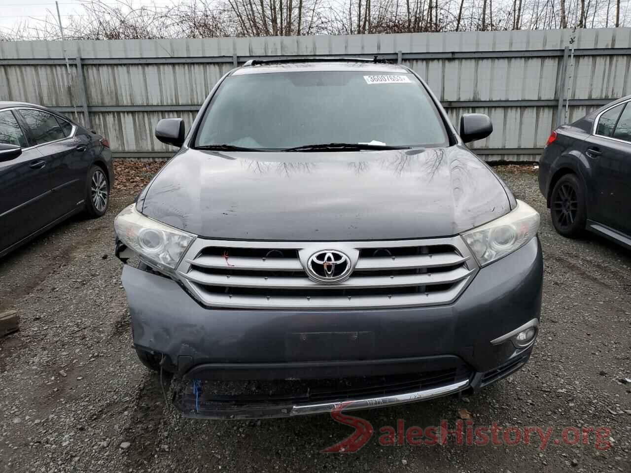 5TDDK3EH4DS242529 2013 TOYOTA HIGHLANDER