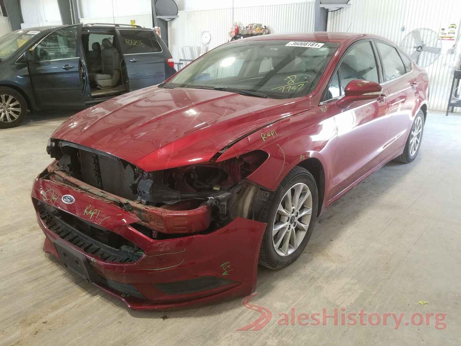 3FA6P0HD6HR367757 2017 FORD FUSION