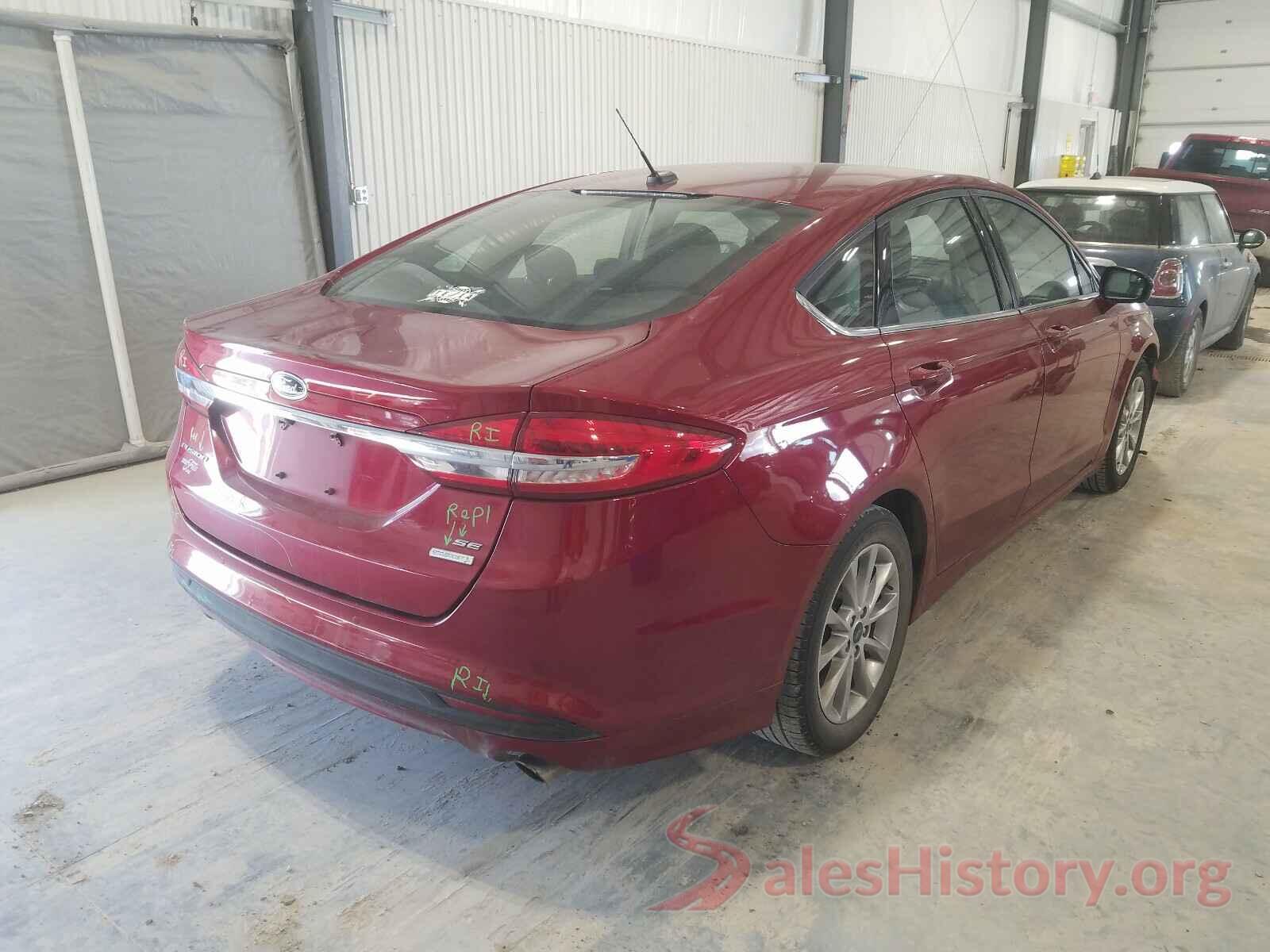 3FA6P0HD6HR367757 2017 FORD FUSION