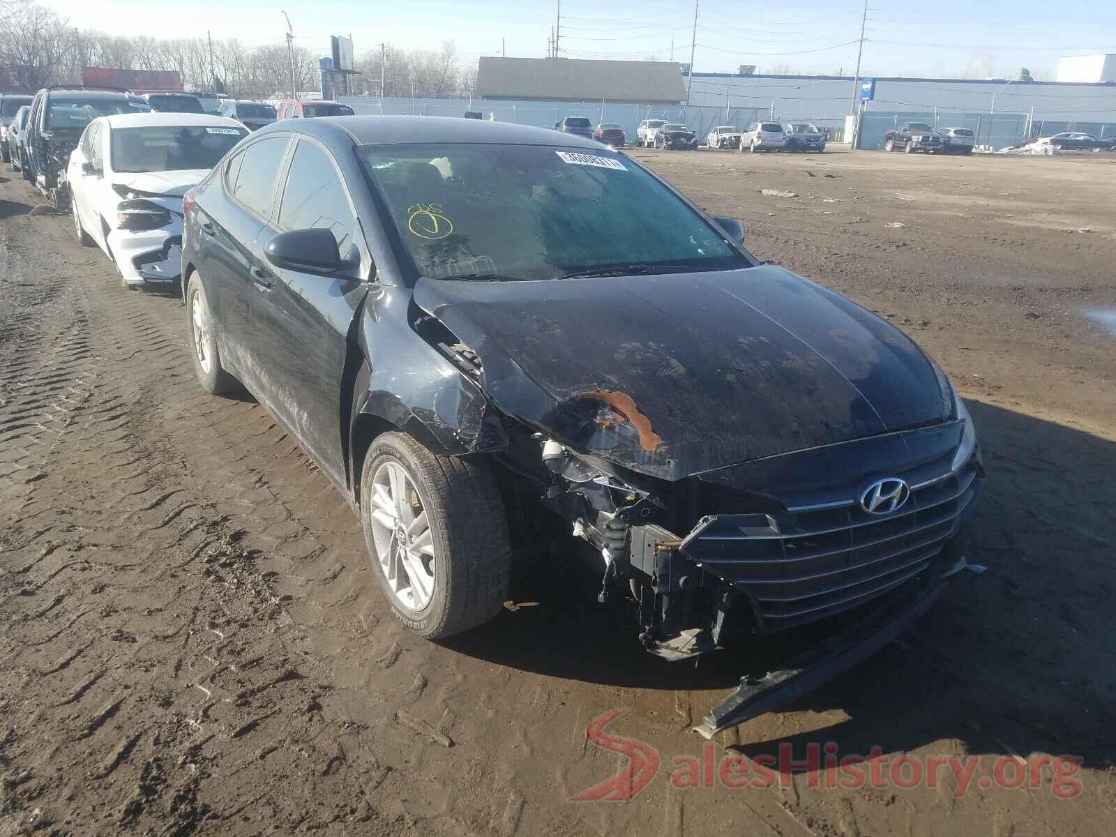 KMHD84LF3KU773327 2019 HYUNDAI ELANTRA