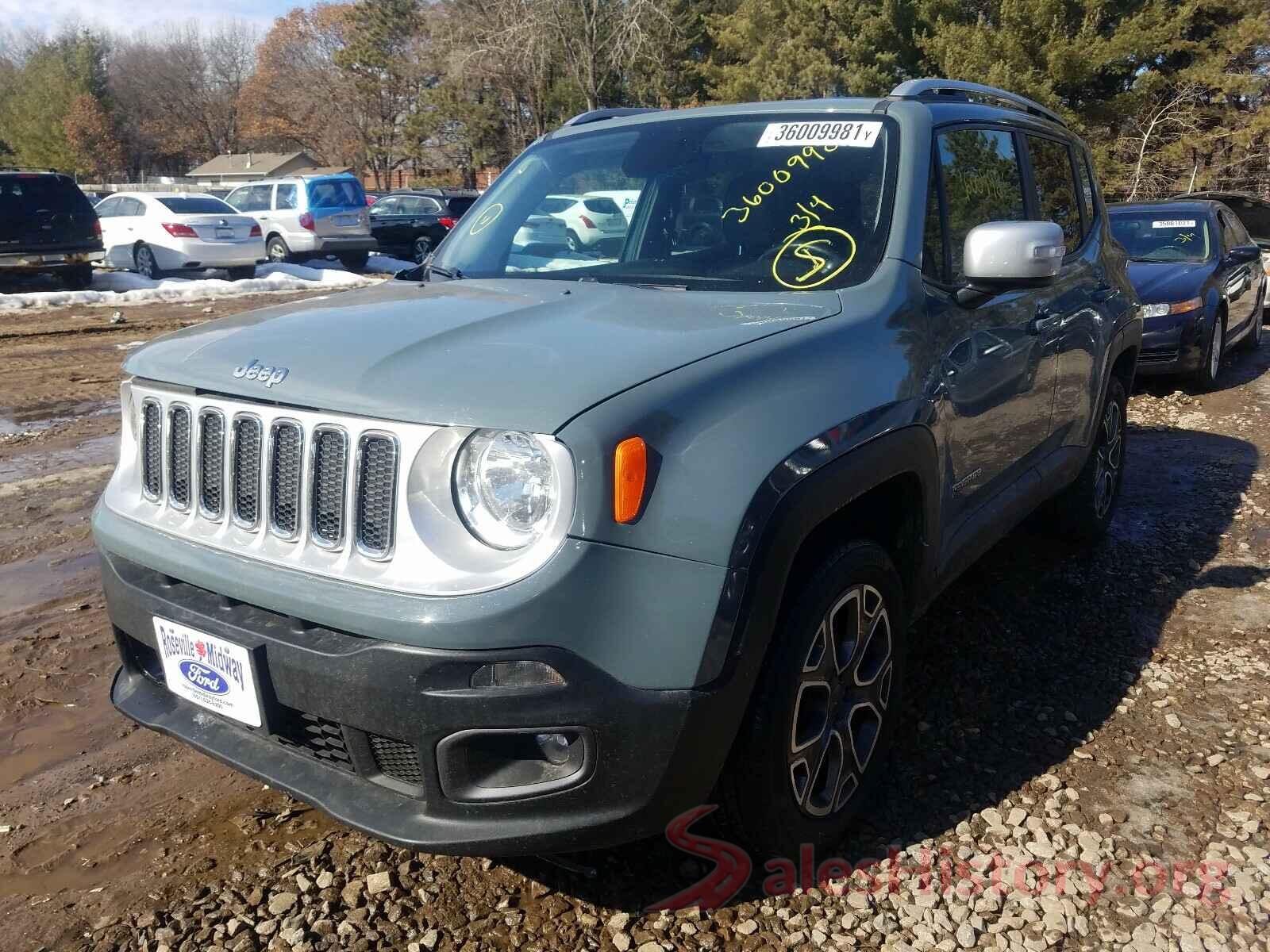 ZACCJBDB2HPF05366 2017 JEEP RENEGADE