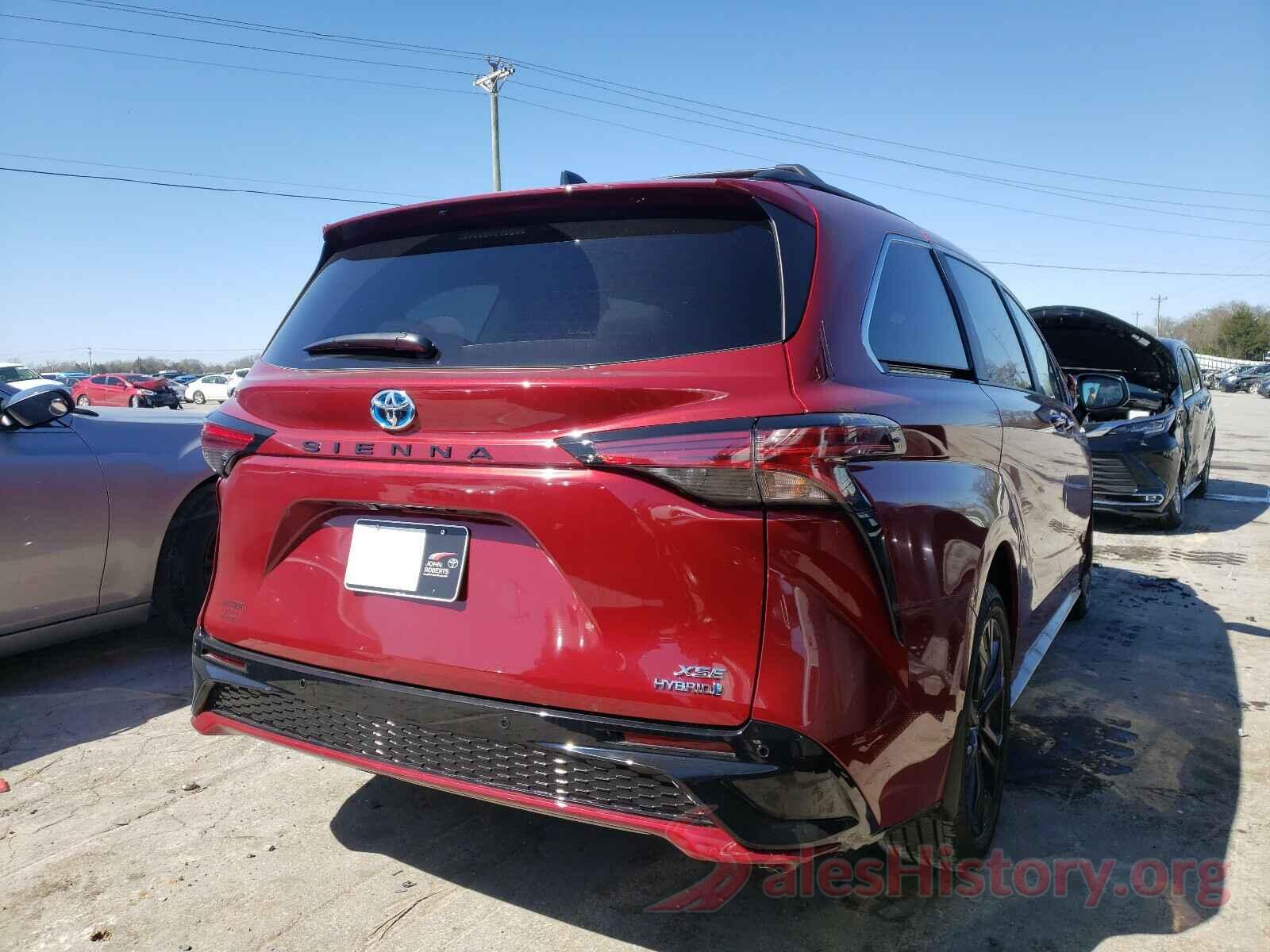 5TDDRKEC0MS007121 2021 TOYOTA SIENNA