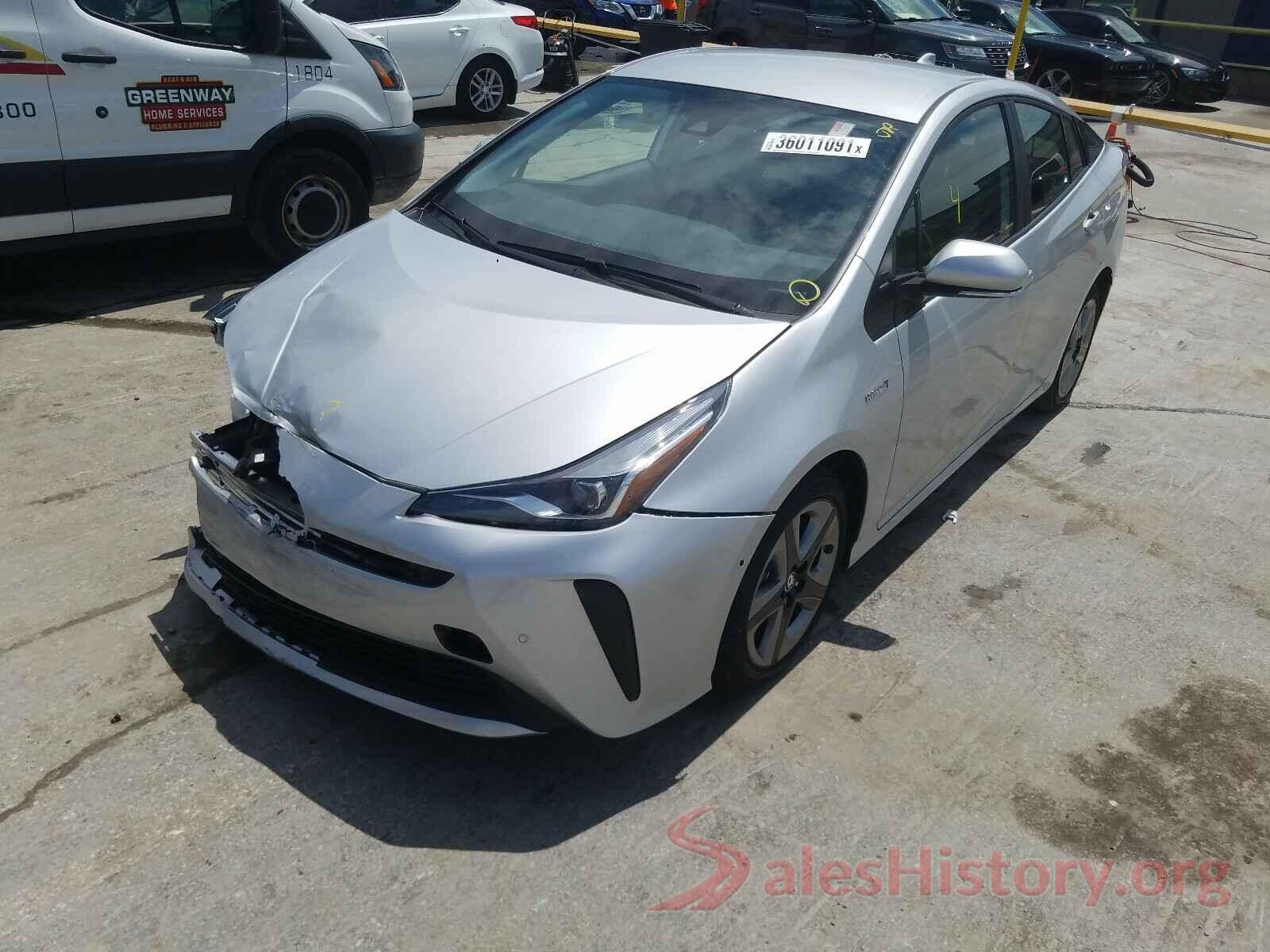 JTDKAMFU6M3134488 2021 TOYOTA PRIUS