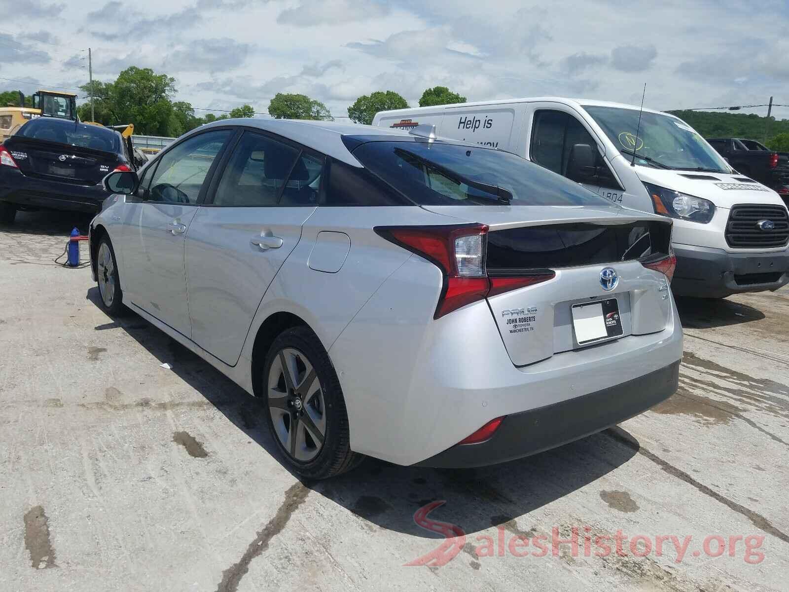 JTDKAMFU6M3134488 2021 TOYOTA PRIUS