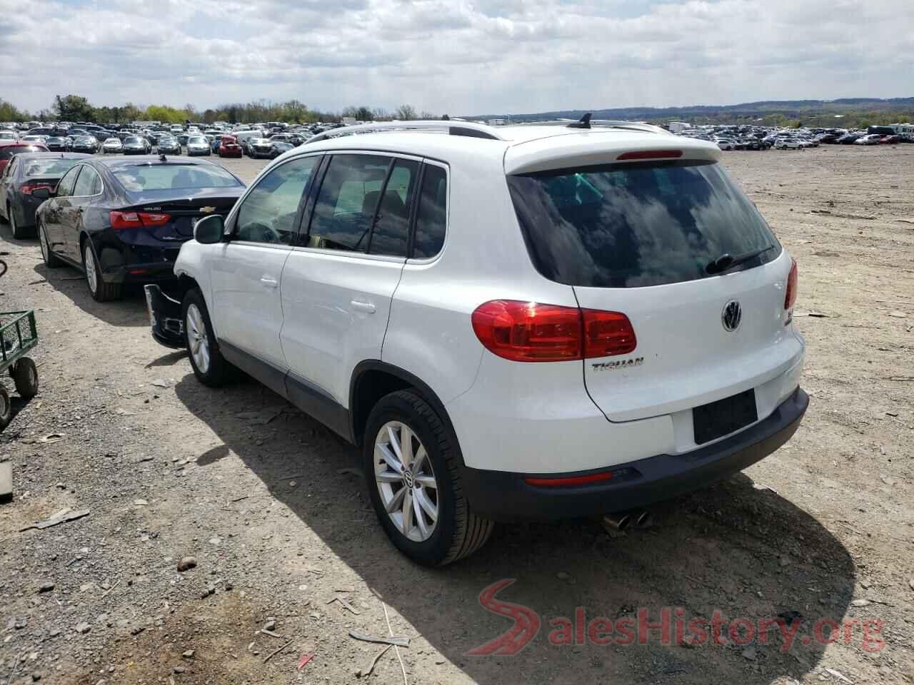 WVGSV7AX1HW510540 2017 VOLKSWAGEN TIGUAN