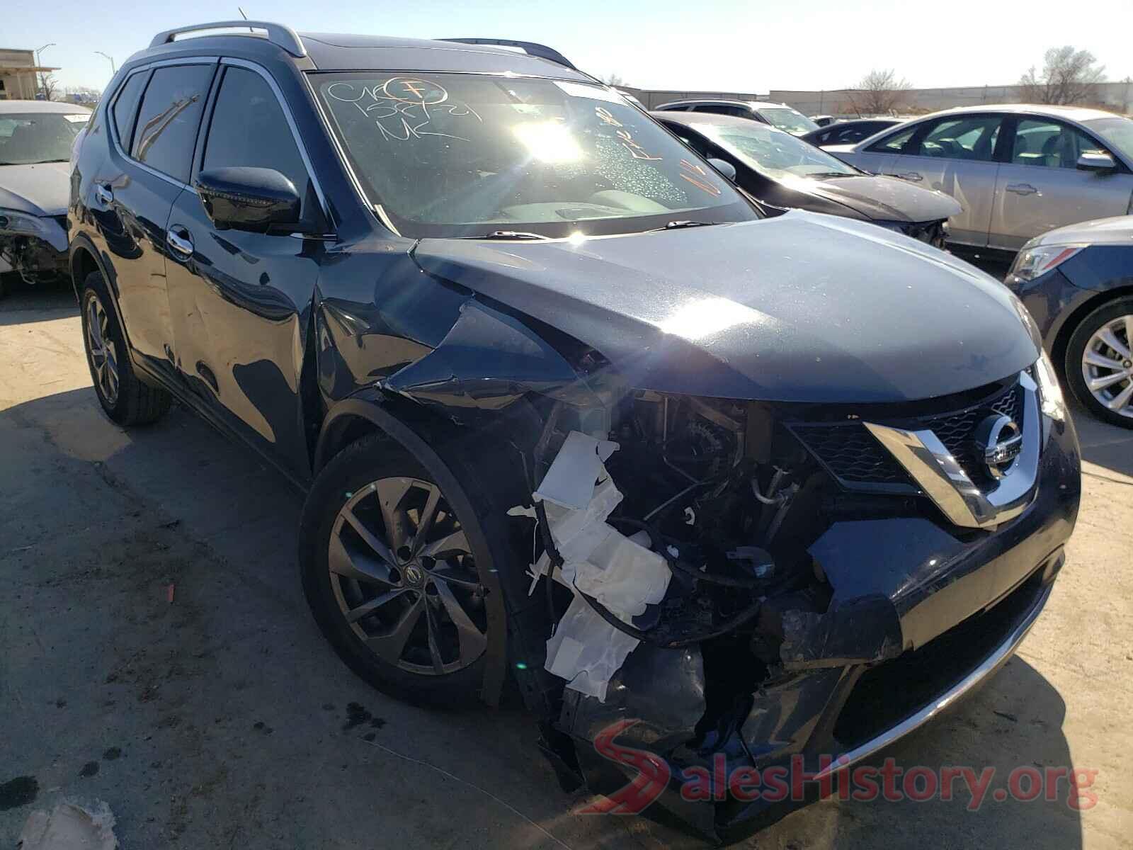 5N1AT2MV0GC852253 2016 NISSAN ROGUE