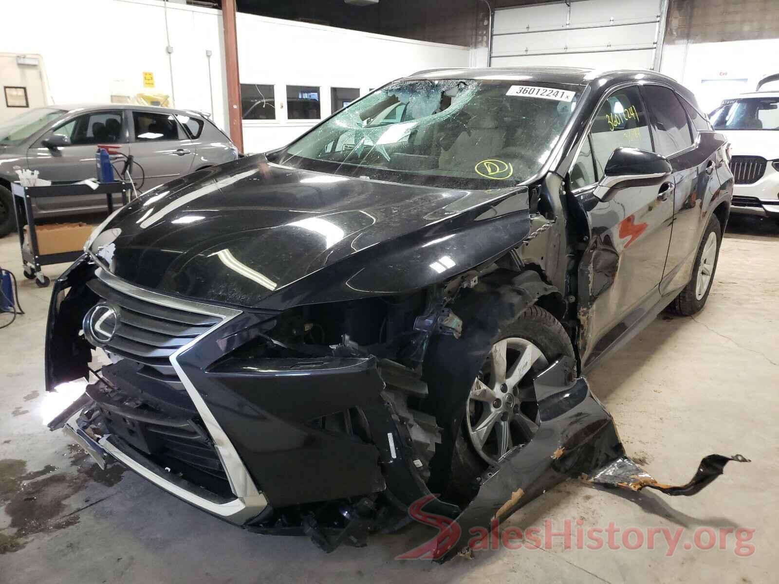 2T2BZMCA0GC020657 2016 LEXUS RX350