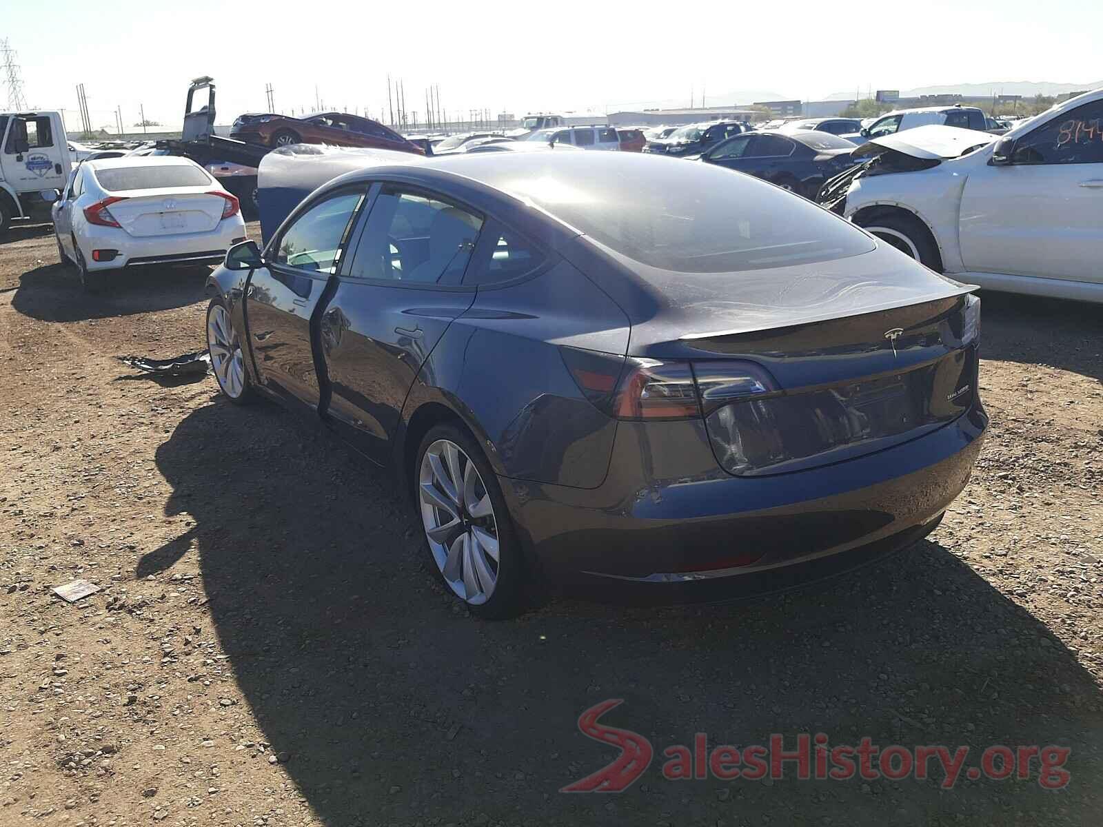 5YJ3E1EB5JF171134 2018 TESLA MODEL 3