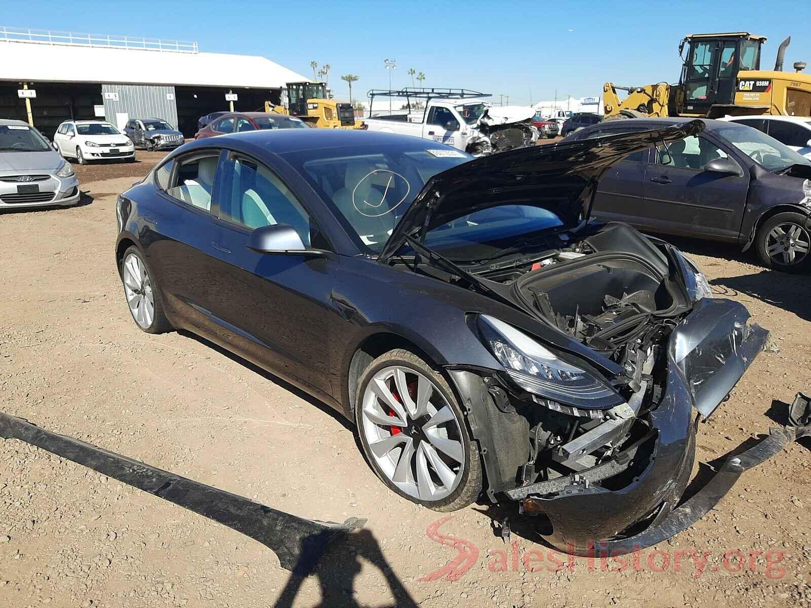 5YJ3E1EB5JF171134 2018 TESLA MODEL 3