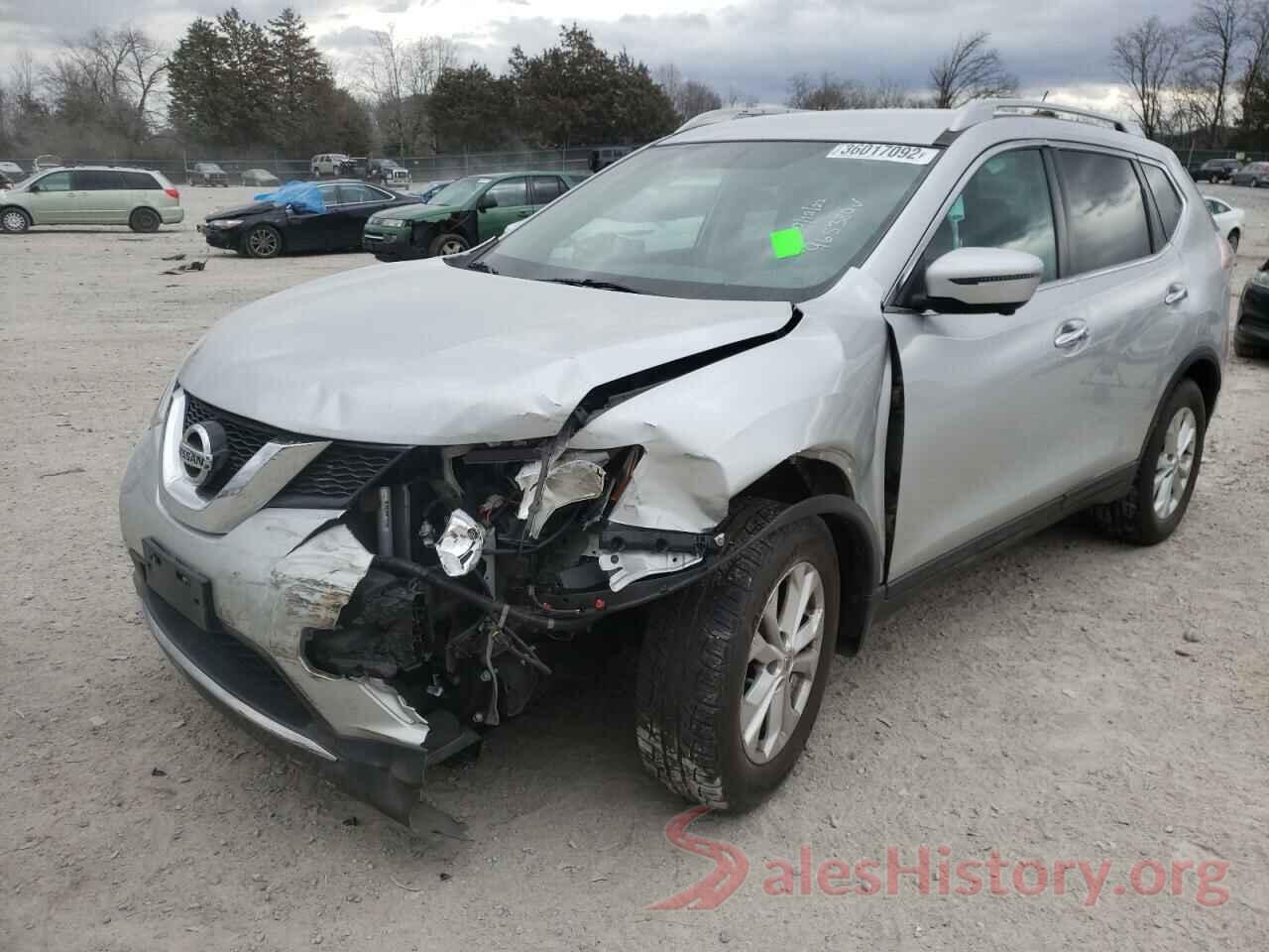 5N1AT2MV0GC921037 2016 NISSAN ROGUE