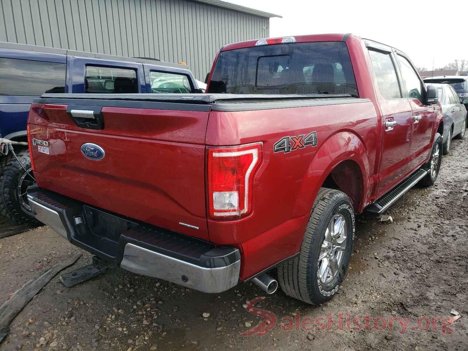 1FTEW1E84GKE00411 2016 FORD F150