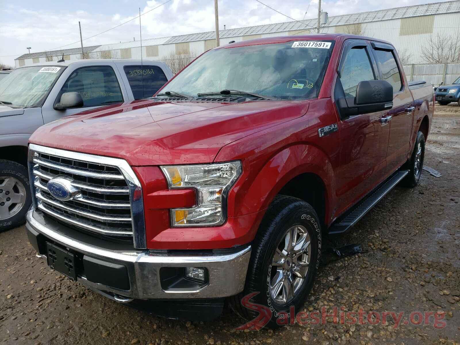 1FTEW1E84GKE00411 2016 FORD F150