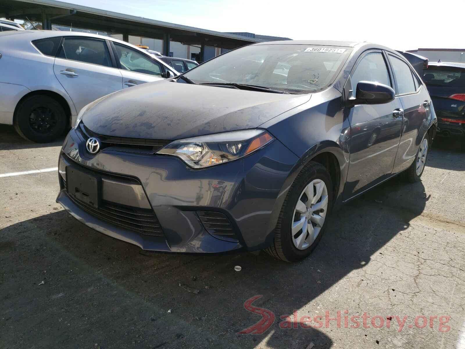 5YFBURHE9GP536205 2016 TOYOTA COROLLA