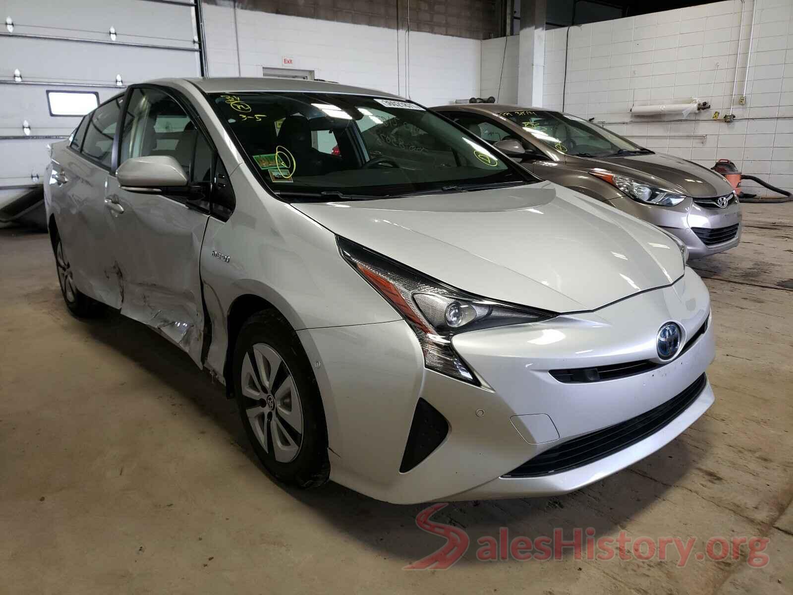 JTDKBRFU3J3588204 2018 TOYOTA PRIUS