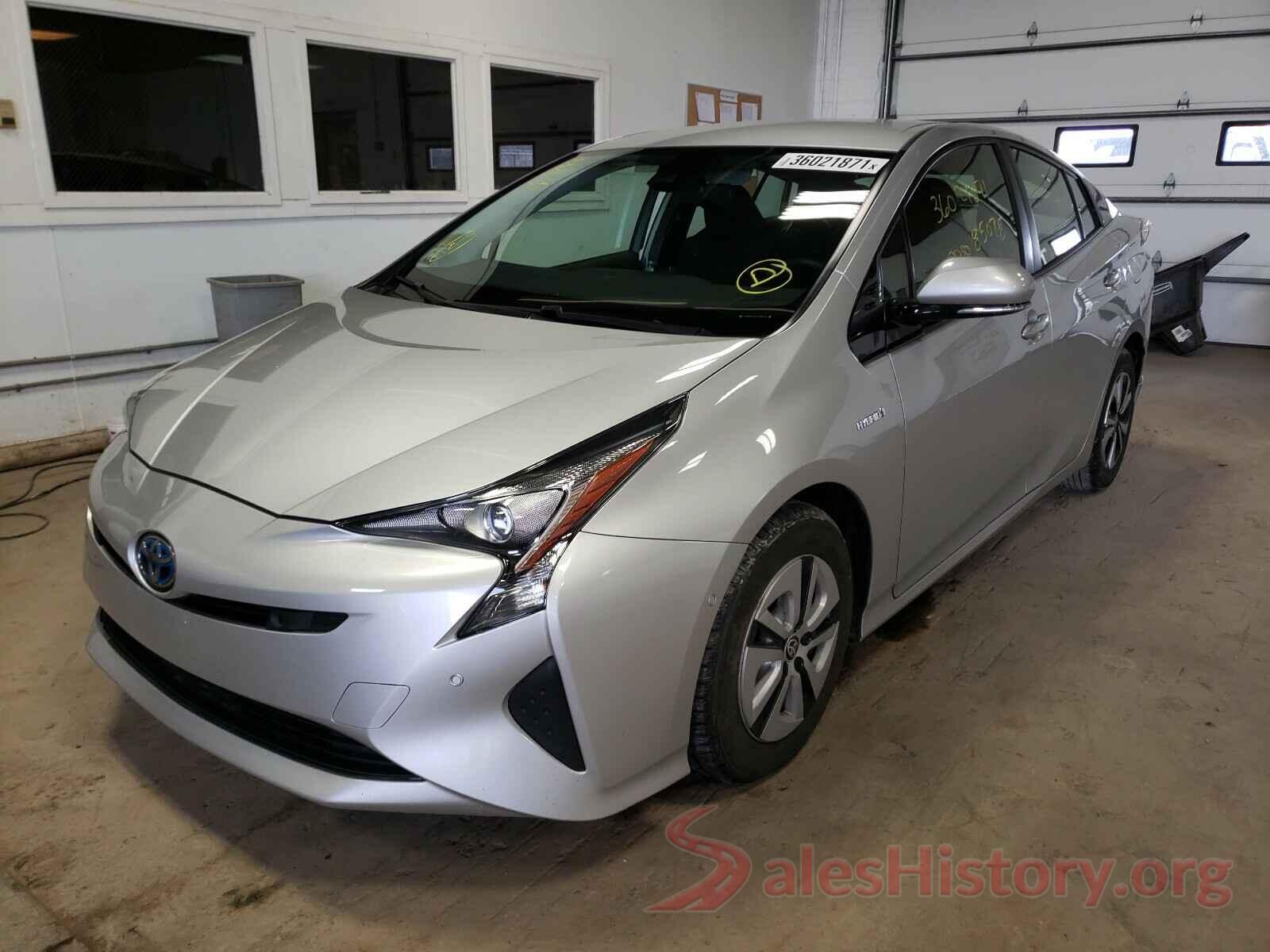 JTDKBRFU3J3588204 2018 TOYOTA PRIUS