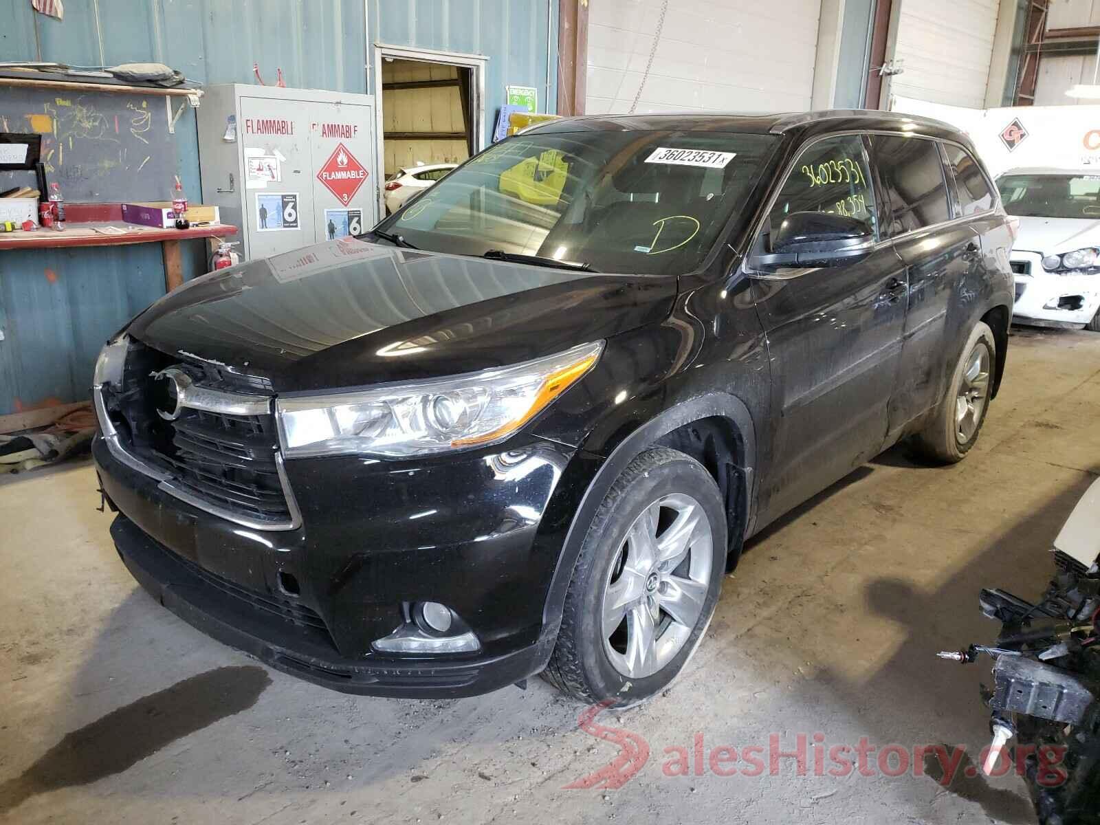 5TDDKRFH8GS237159 2016 TOYOTA HIGHLANDER