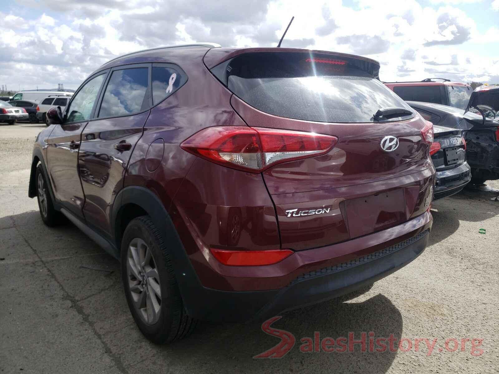 KM8J33A45HU331039 2017 HYUNDAI TUCSON