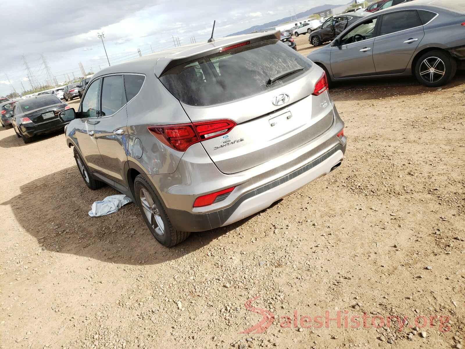 5NMZTDLB7JH091014 2018 HYUNDAI SANTA FE