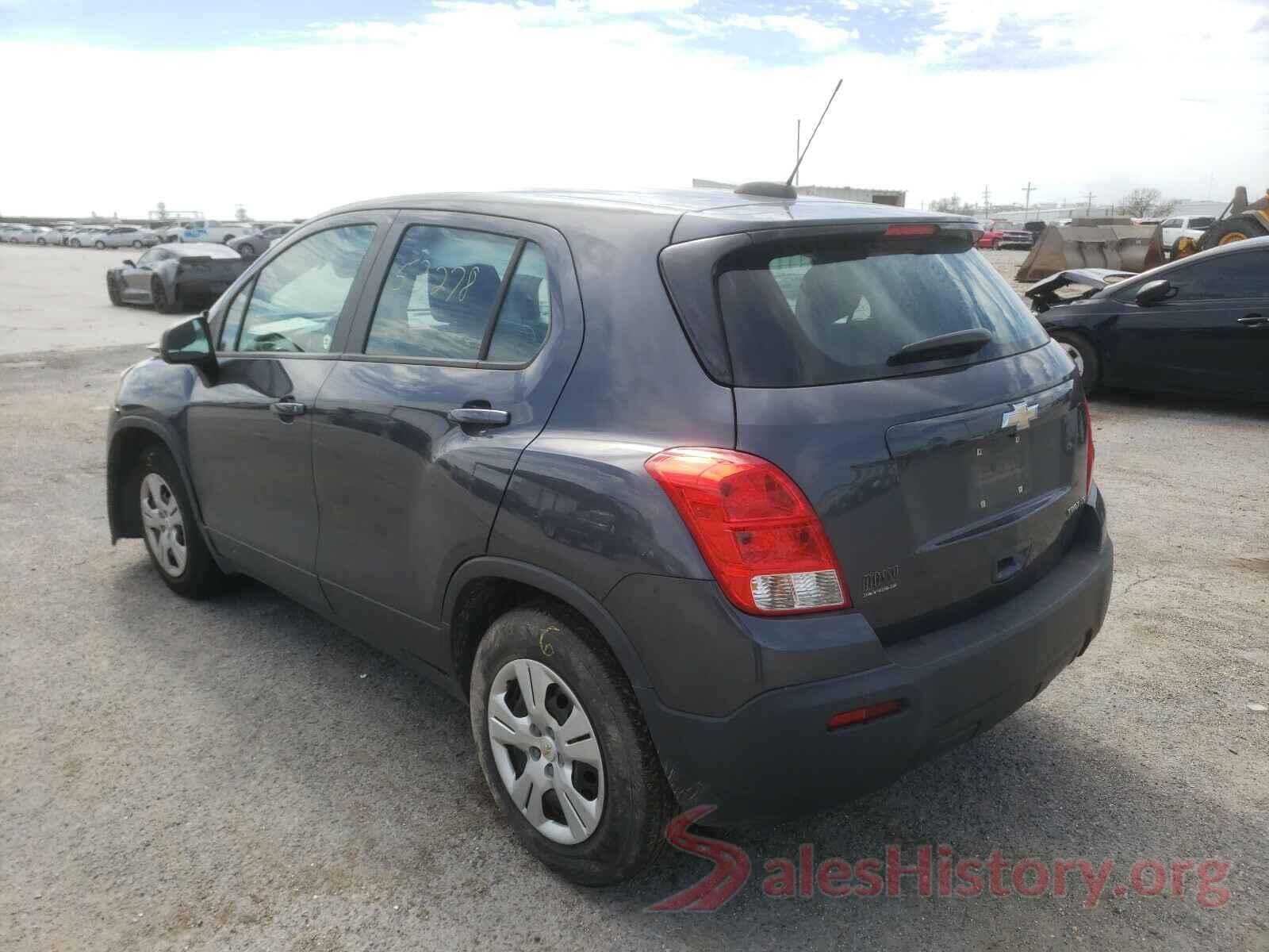 3GNCJKSB8GL244908 2016 CHEVROLET TRAX