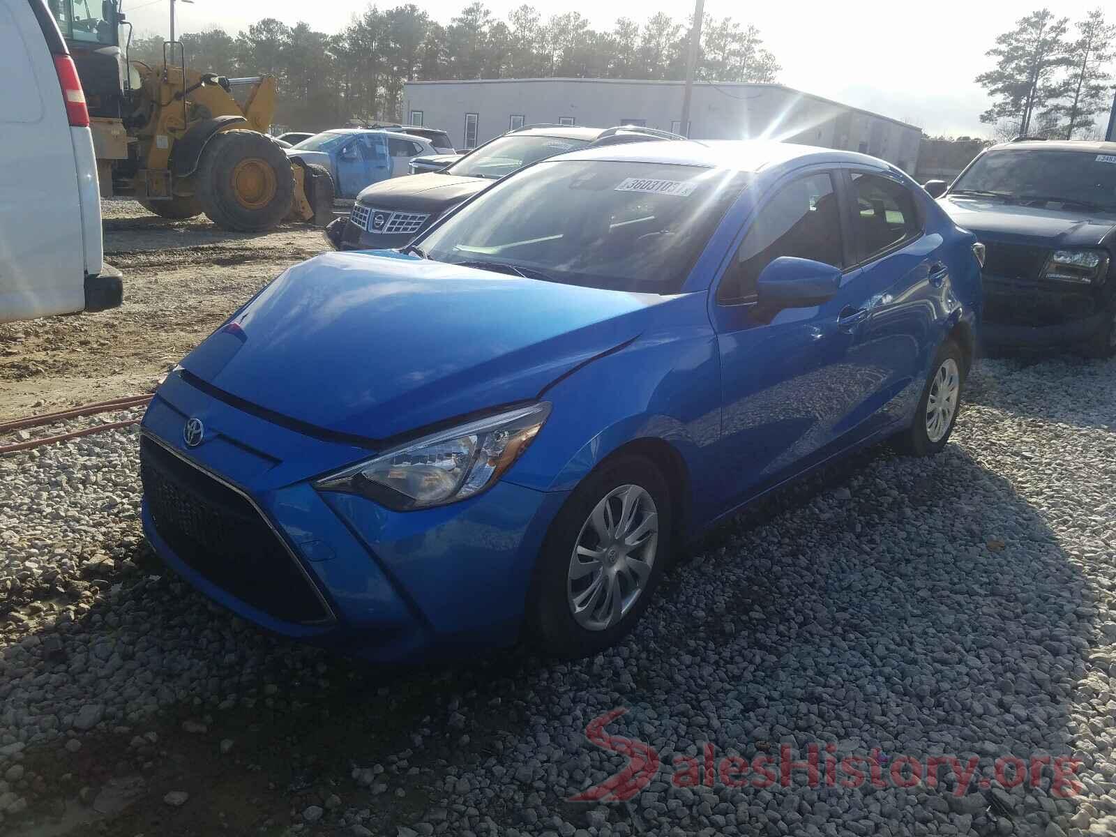 3MYDLBYV2KY514155 2019 TOYOTA YARIS