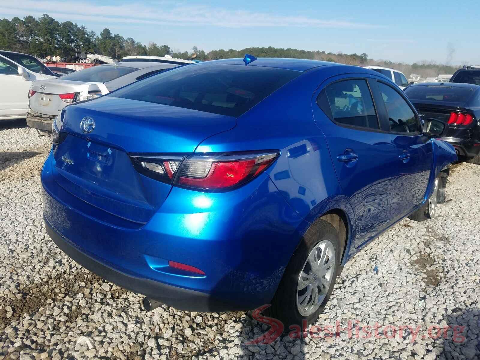 3MYDLBYV2KY514155 2019 TOYOTA YARIS