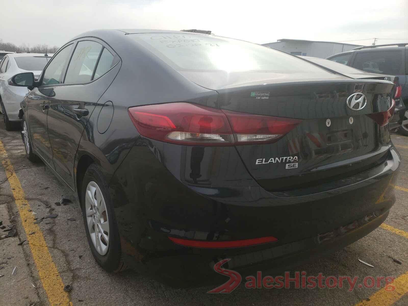 5NPD74LF6JH265580 2018 HYUNDAI ELANTRA