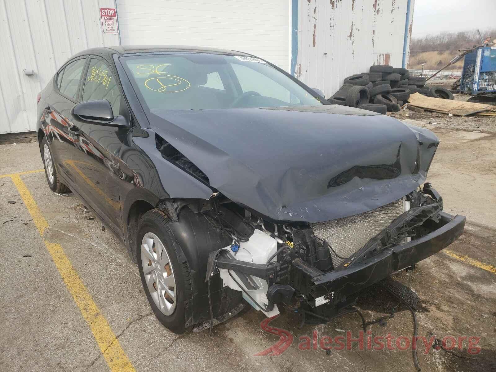 5NPD74LF6JH265580 2018 HYUNDAI ELANTRA