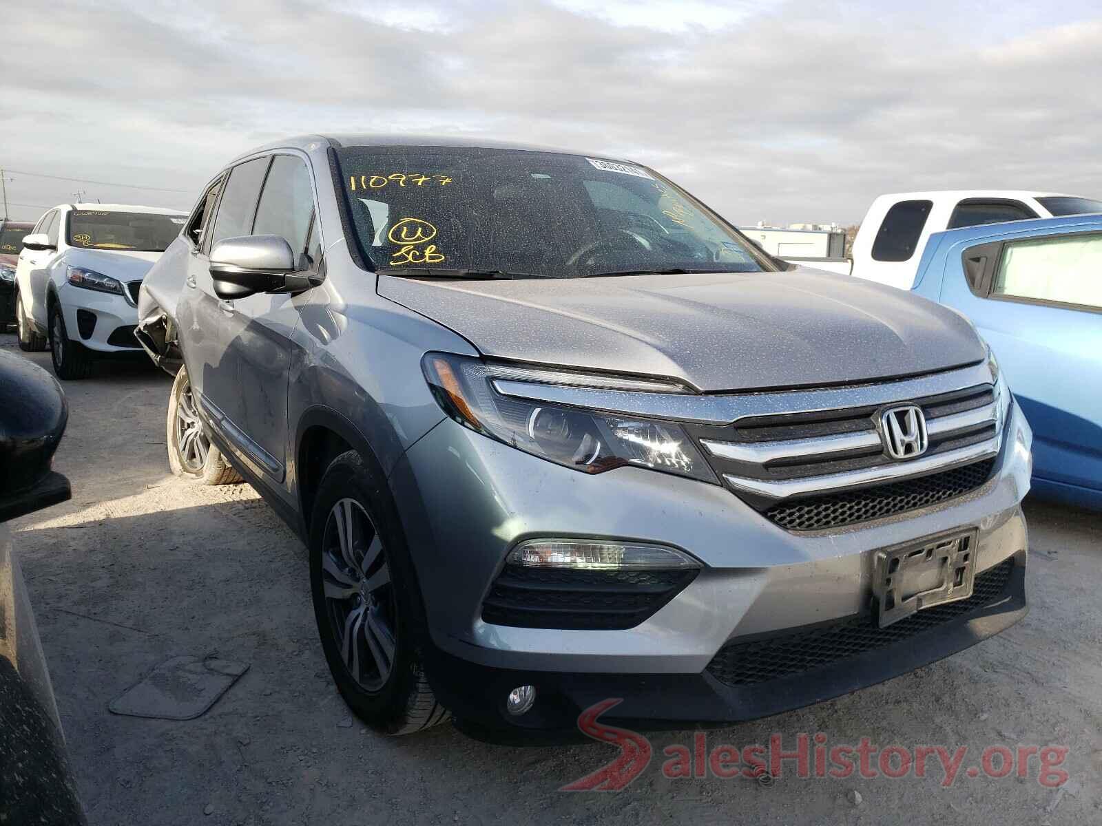 5FNYF6H37GB110977 2016 HONDA PILOT