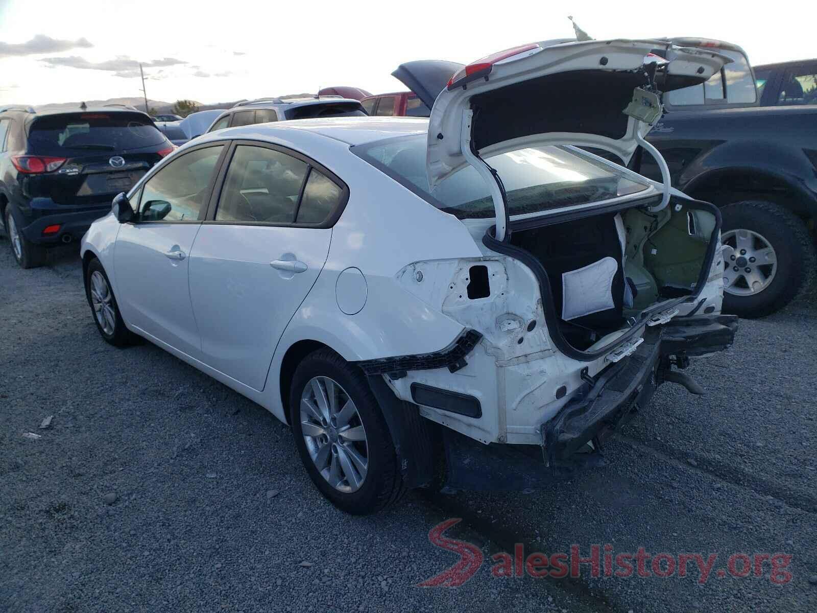 KNAFX4A60G5564418 2016 KIA FORTE