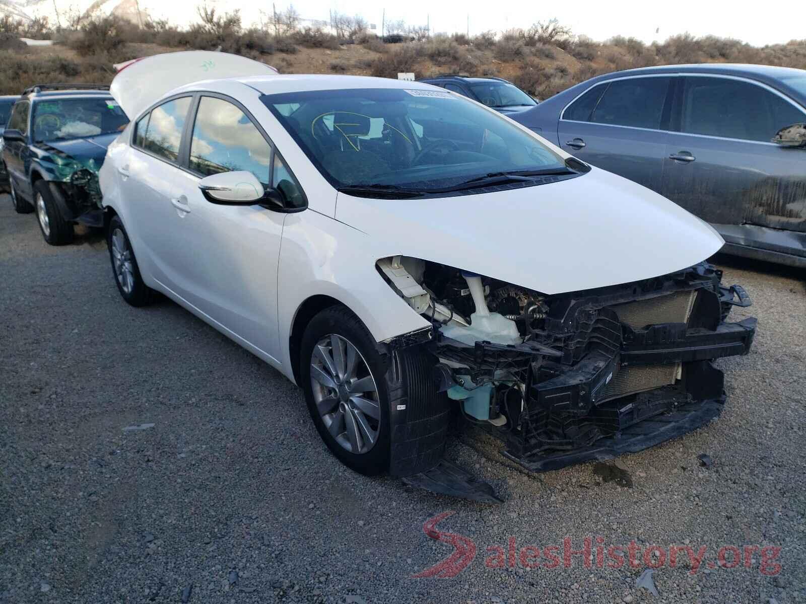 KNAFX4A60G5564418 2016 KIA FORTE