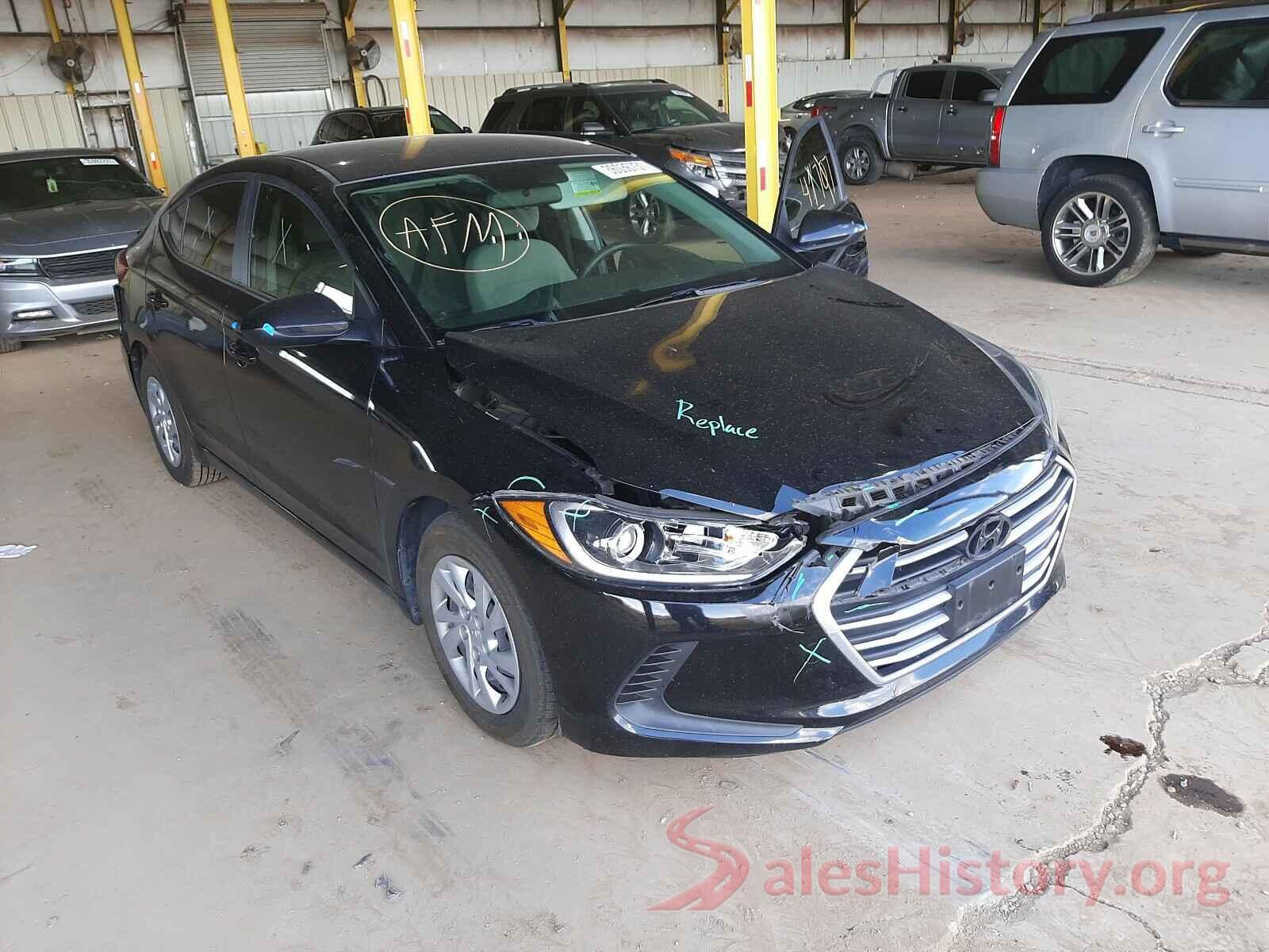 KMHD74LF8HU403261 2017 HYUNDAI ELANTRA